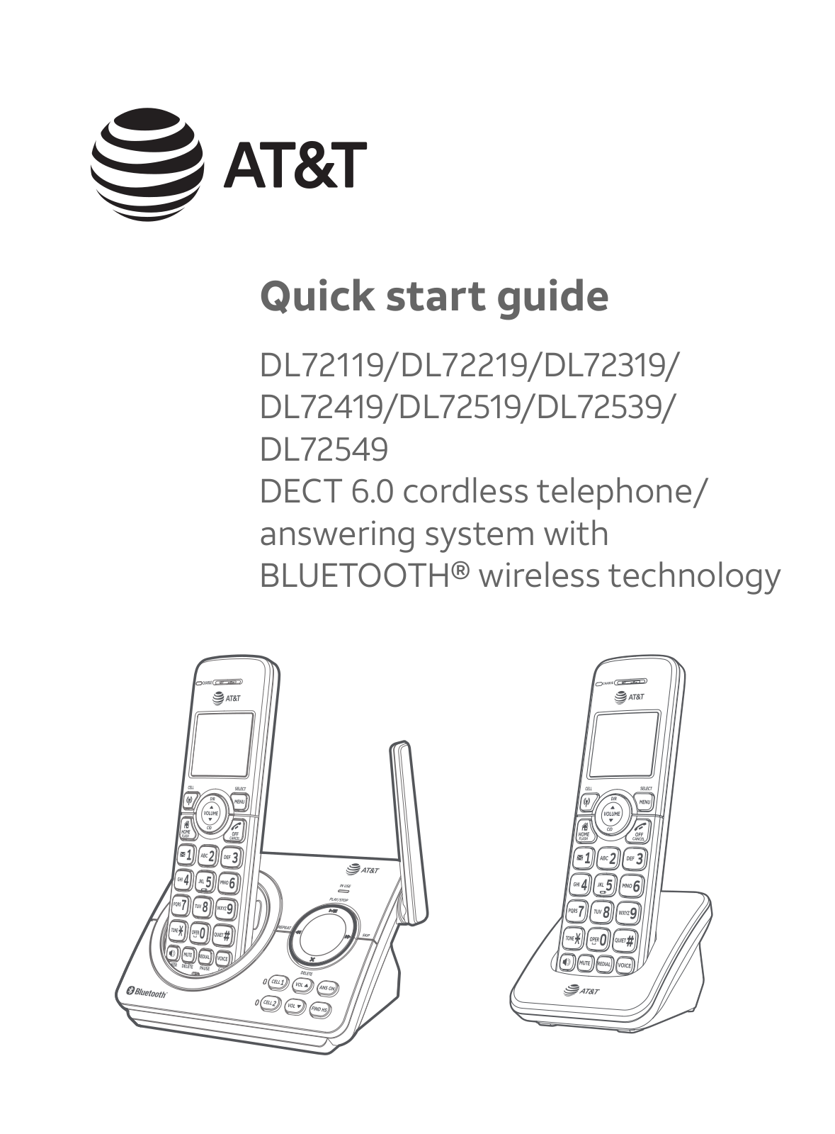 AT&T DL72119 Quick Start Guide