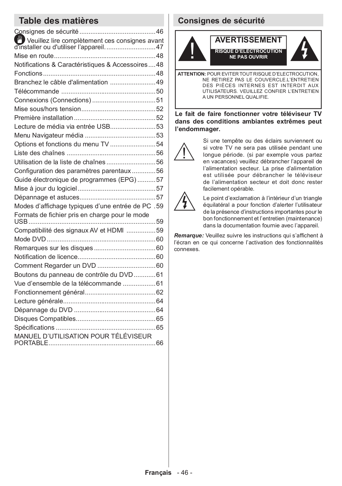 Telefunken L24H180A3D INSTRUCTION MANUAL