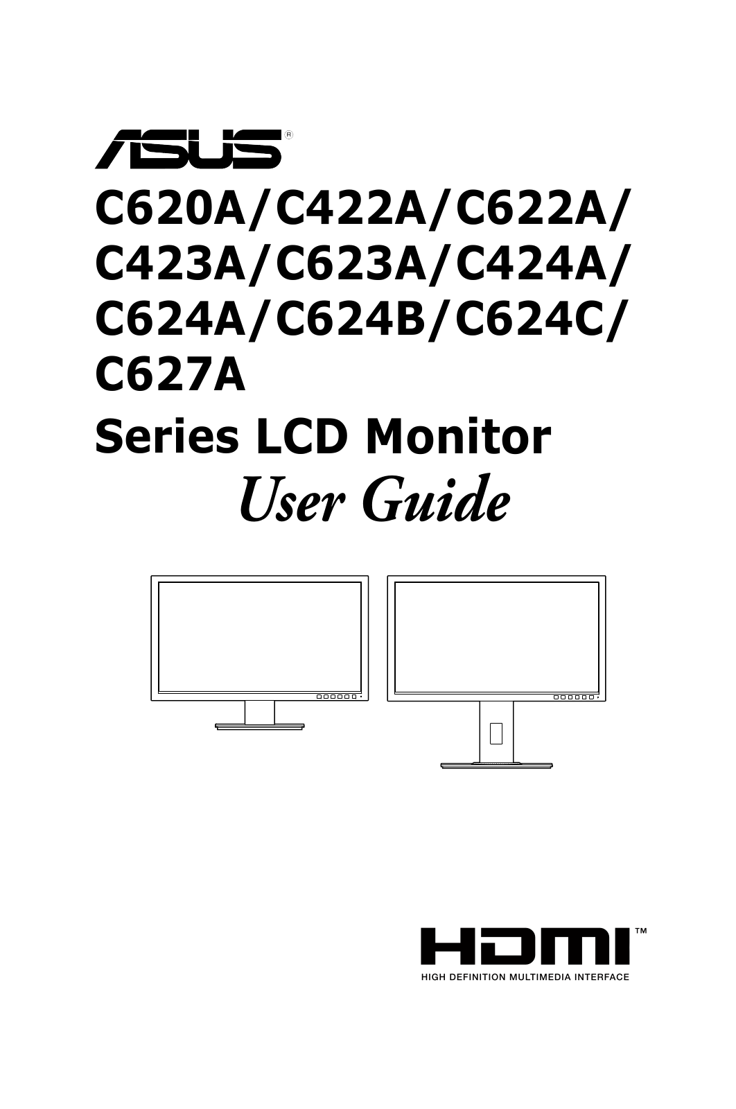 Asus C627A, C624C, C624A, C623A, C424A User Manual