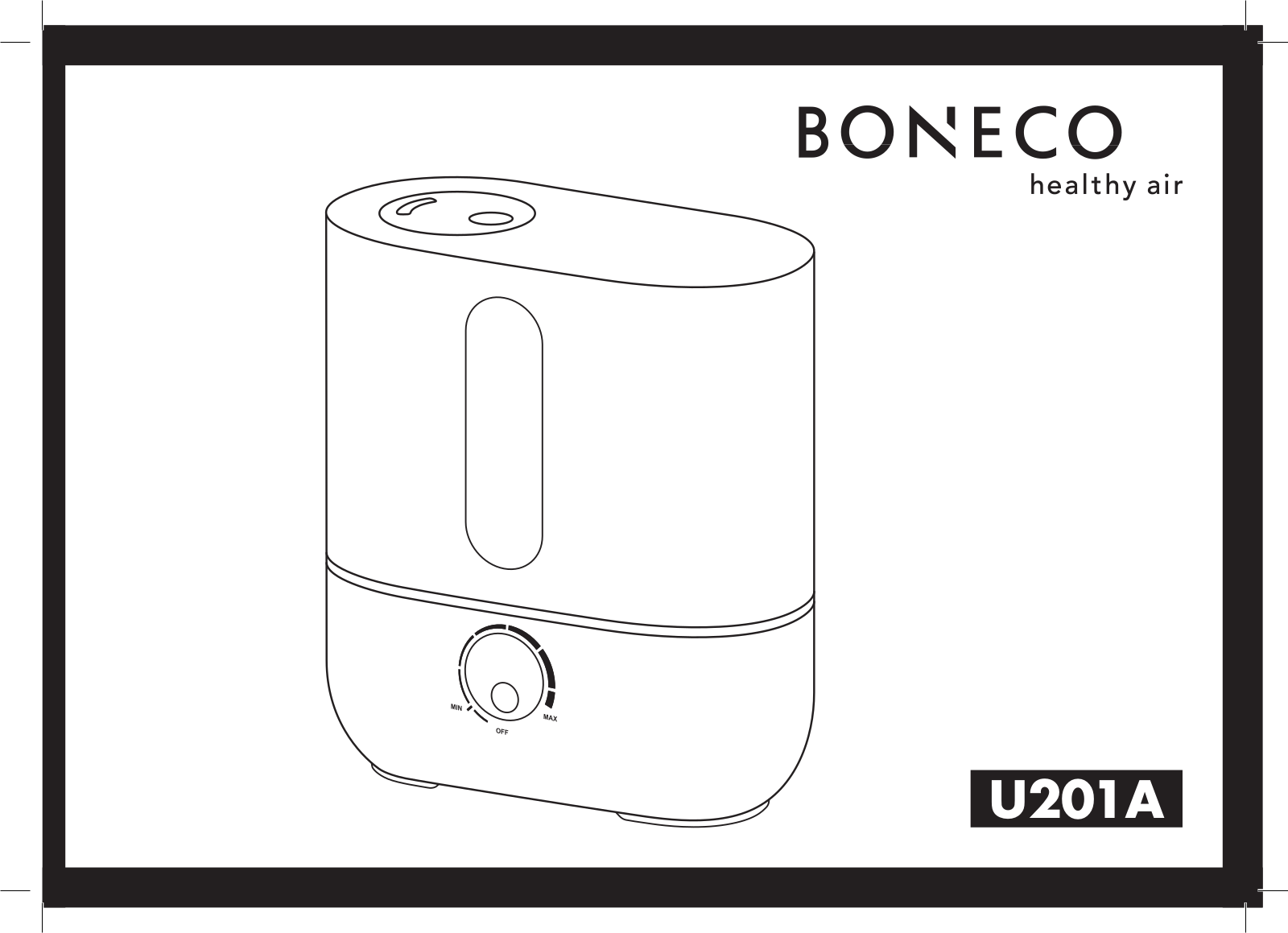 Boneco U201A User Manual