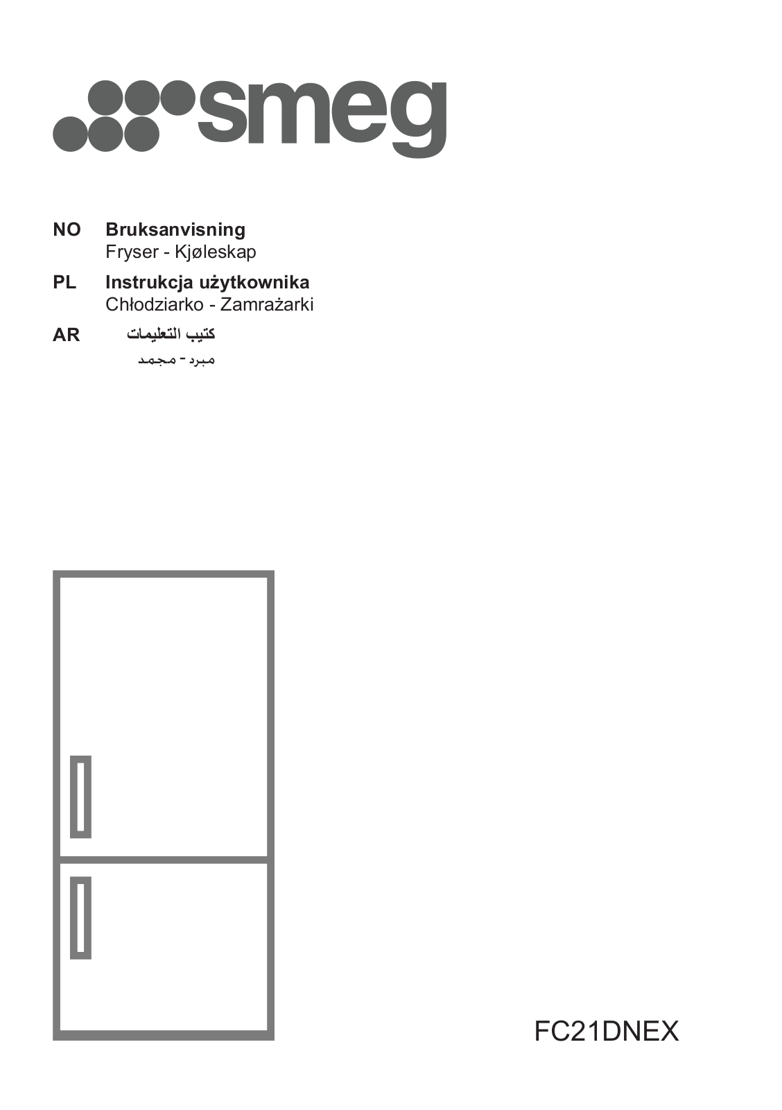 Smeg FC21DNEX User manual