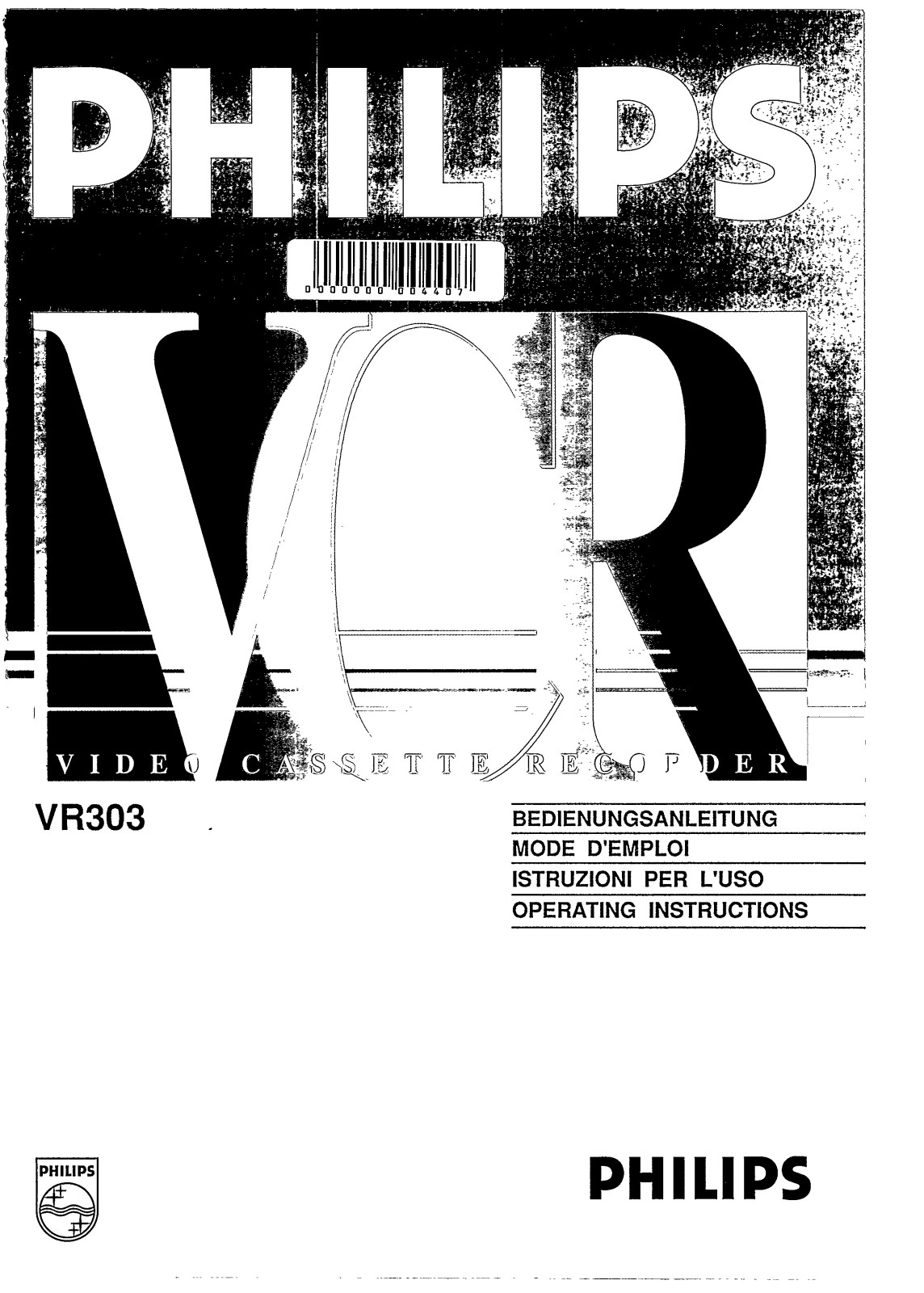 Philips VR303 User Manual