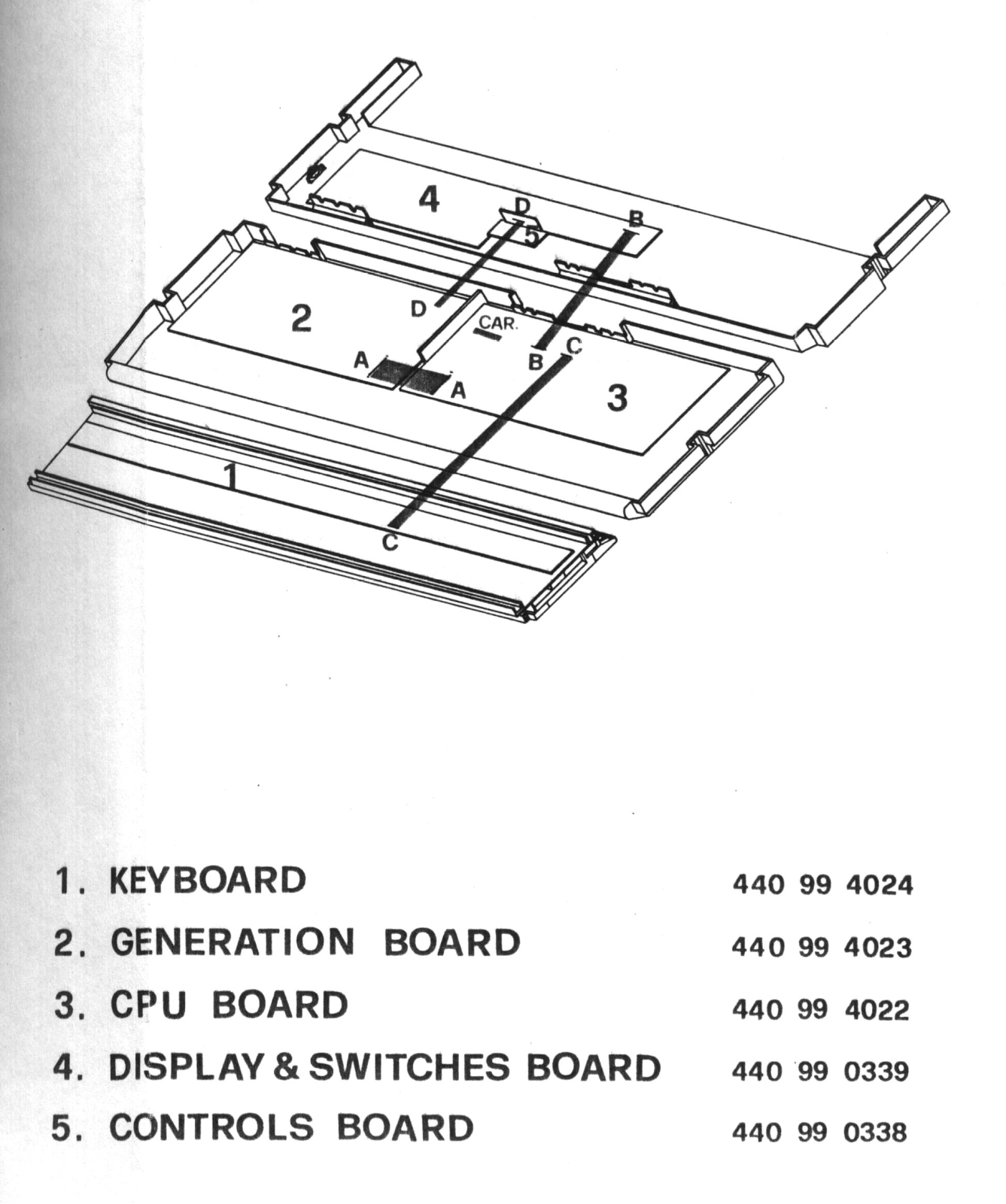 Societa Industrie Elettroniche (SIEL) DK-80 Schematics