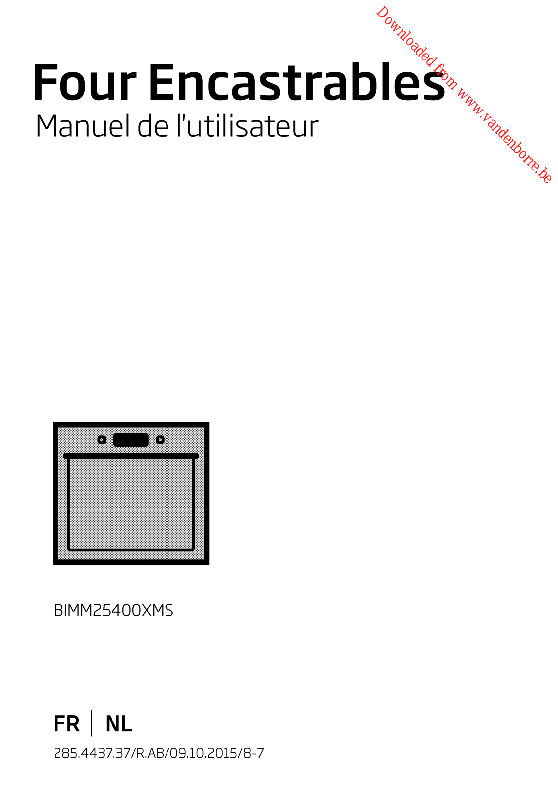 BEKO BIMM 25400 XMS User Manual