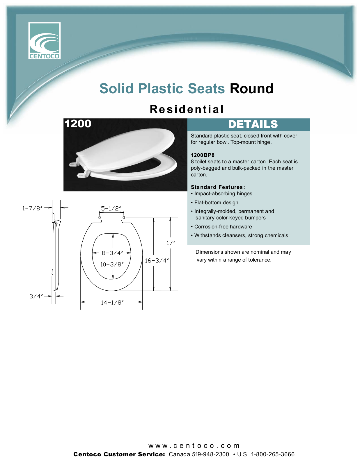 Centoco CENO1059 Specifications - ManualMachine.com