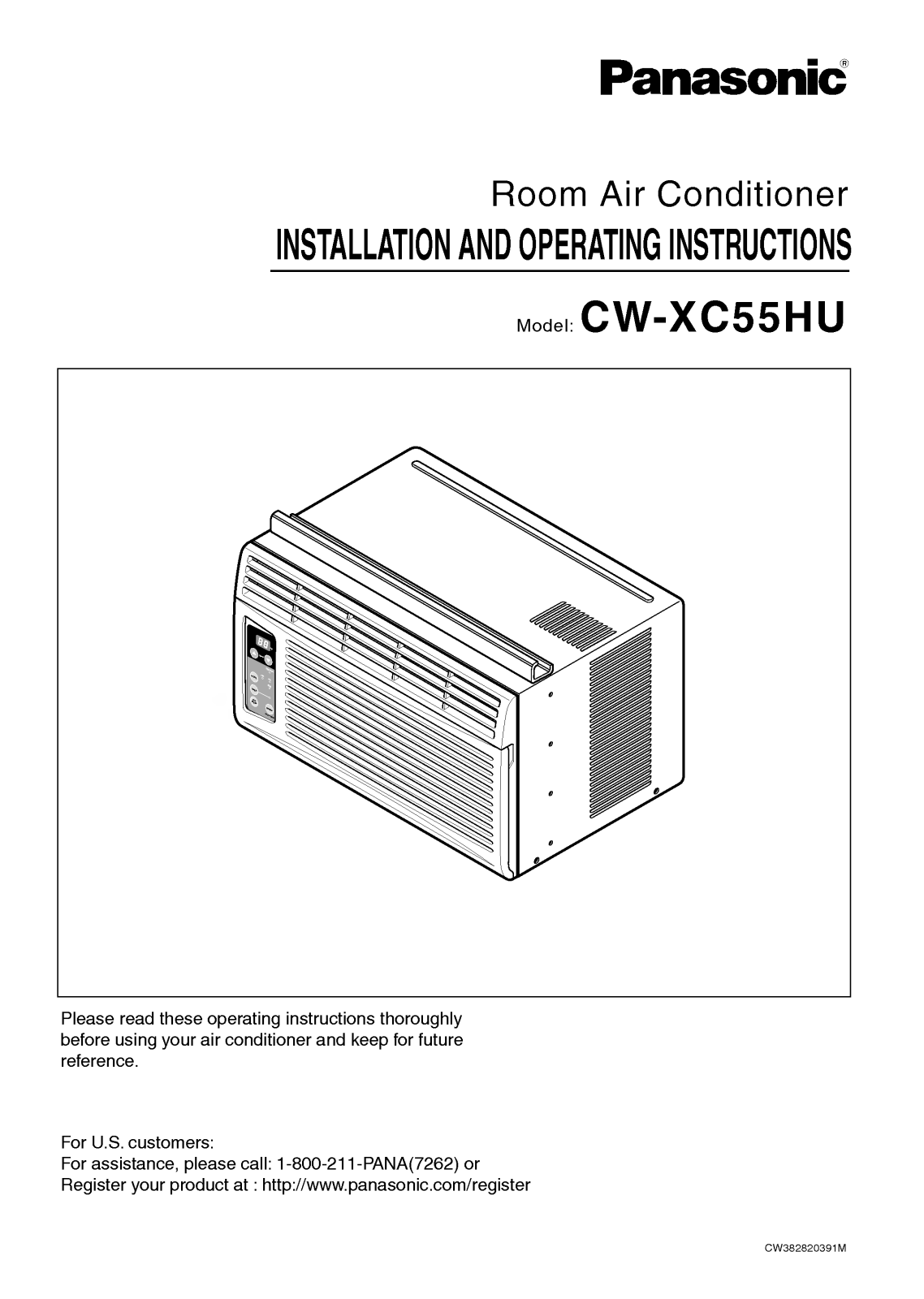 LG CW8XC55HU User Manual