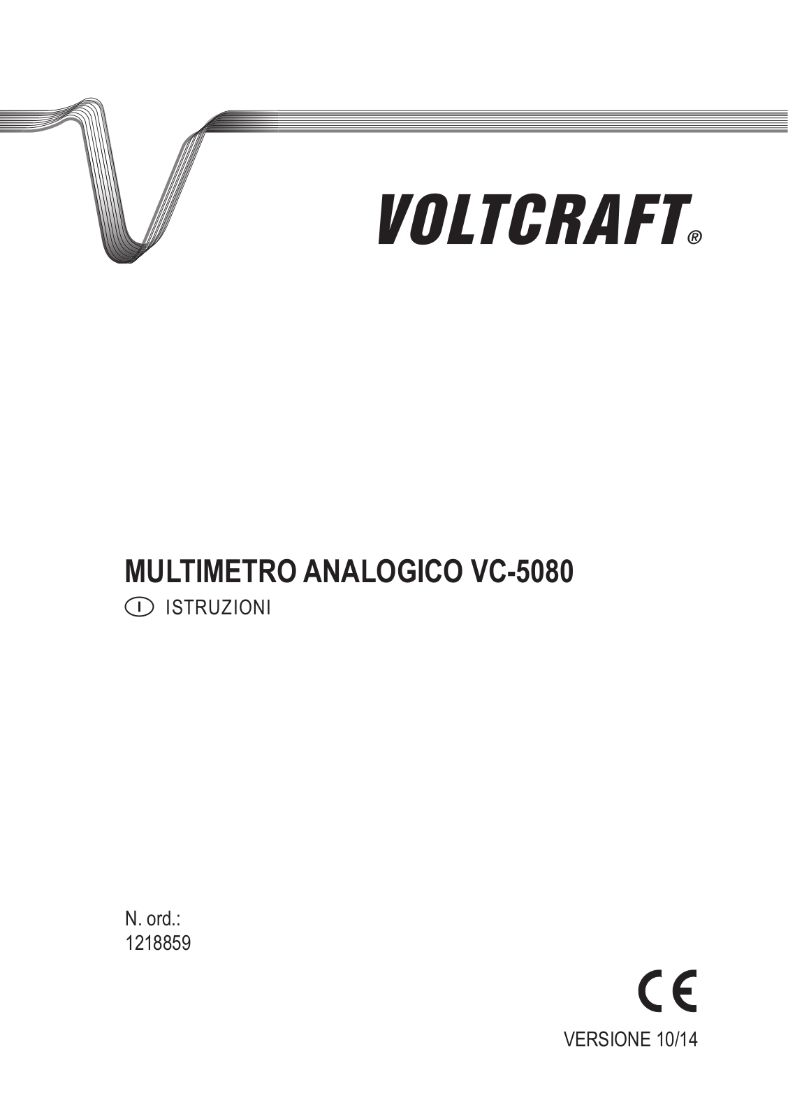 VOLTCRAFT VC-5080 User guide