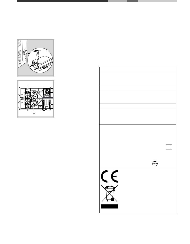 HOTPOINT/ARISTON OL 839 I RFH User Manual
