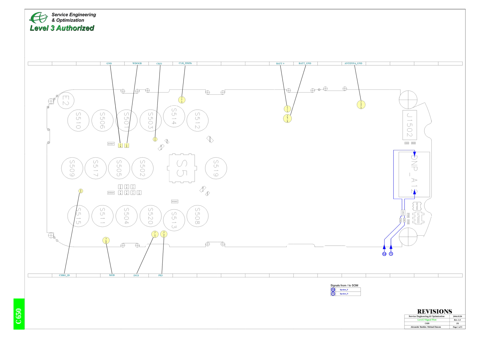 Motorola C650 Service Manual