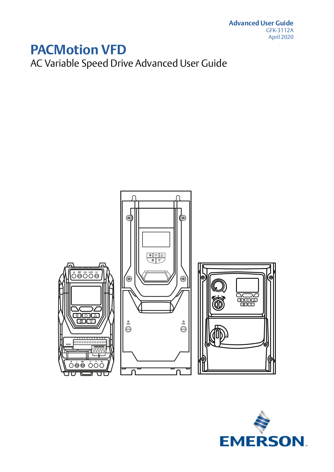 GE Digital PACMotion VFD Operating Manual