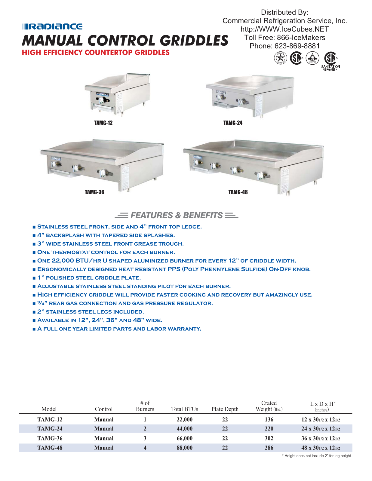 Jet Spray TAMG-24 User Manual