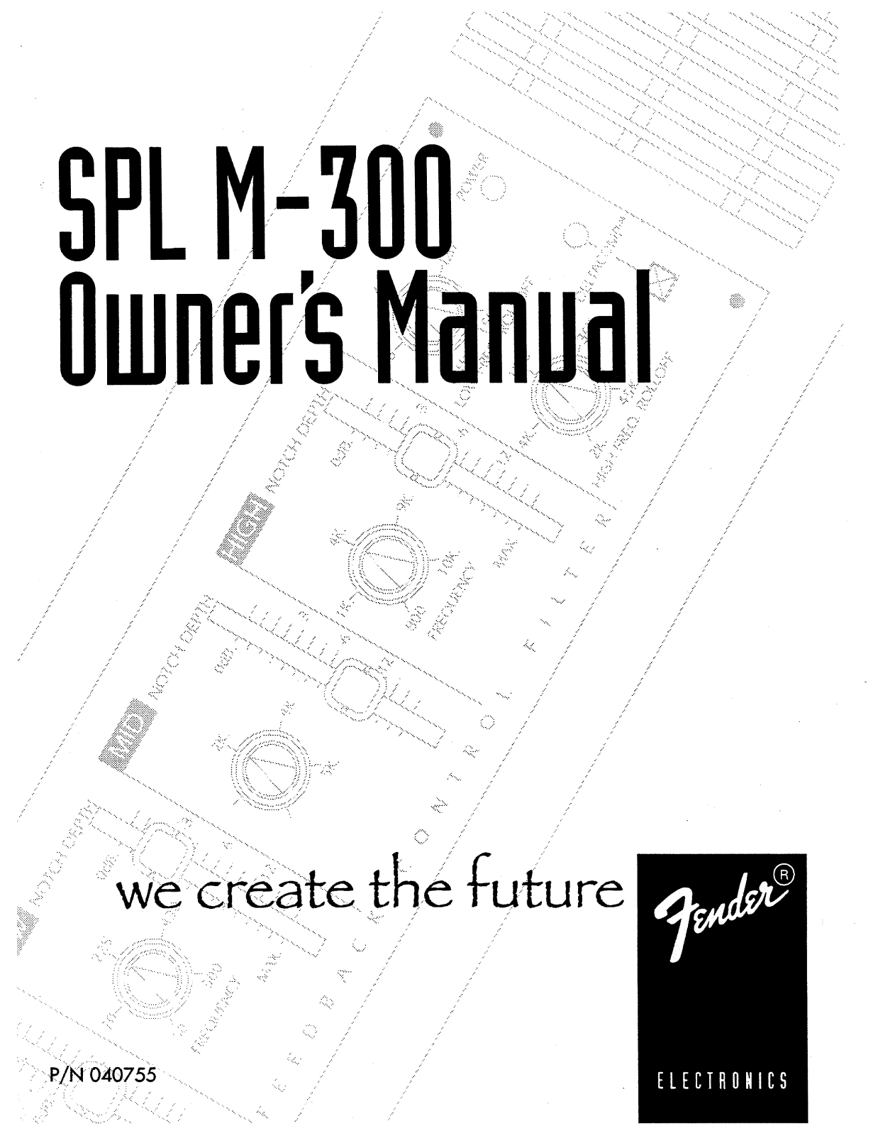 Fender SPL M-300 User Manual