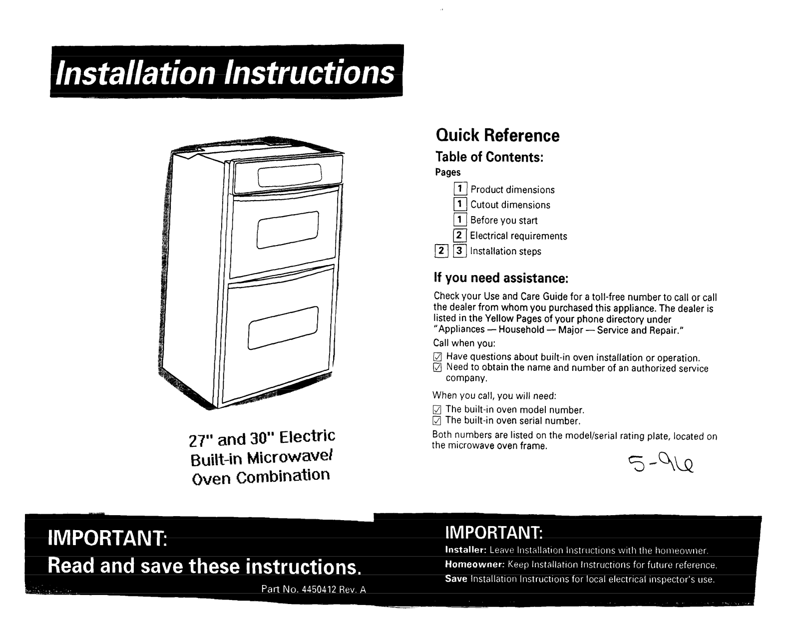 KitchenAid KEMS378HWH2 Installation Instruction