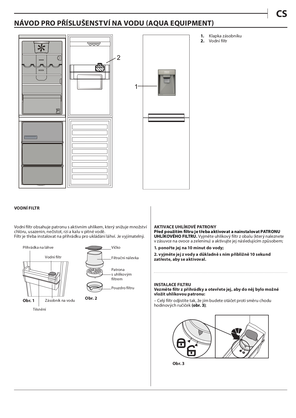 INDESIT LI8 S1E S AQUA Daily Reference Guide