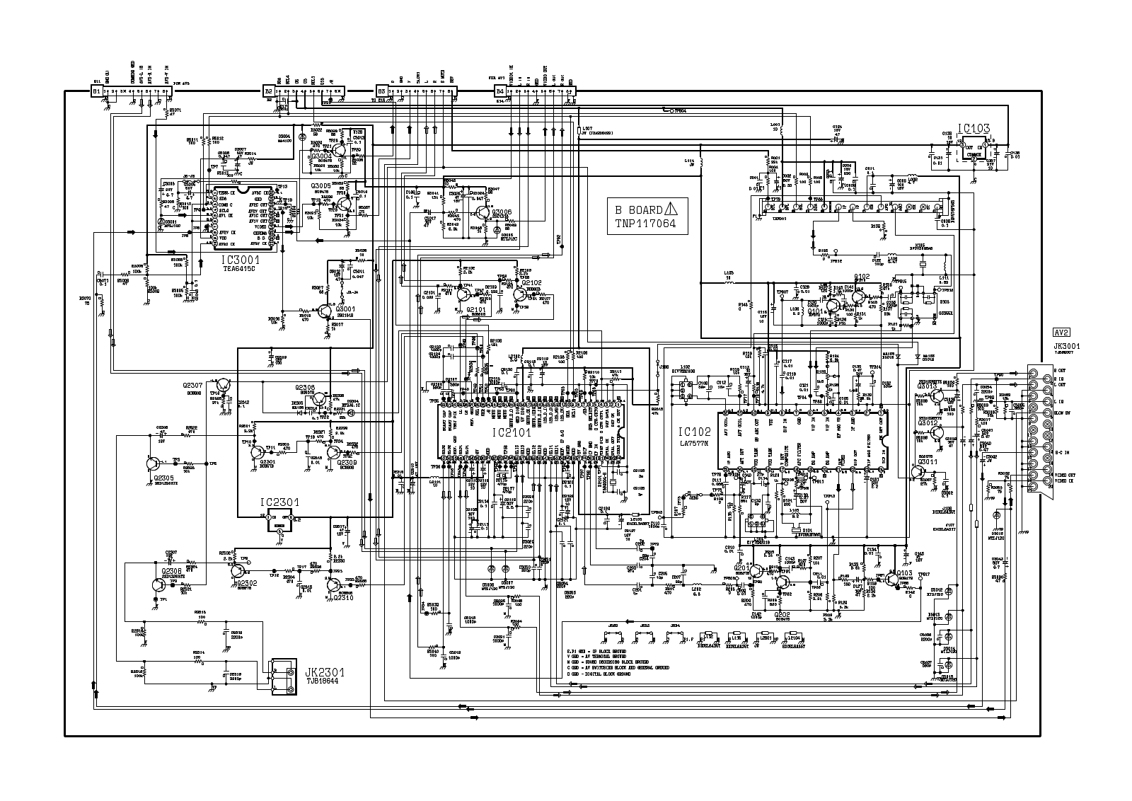 Panasonic EURO2L Schematic