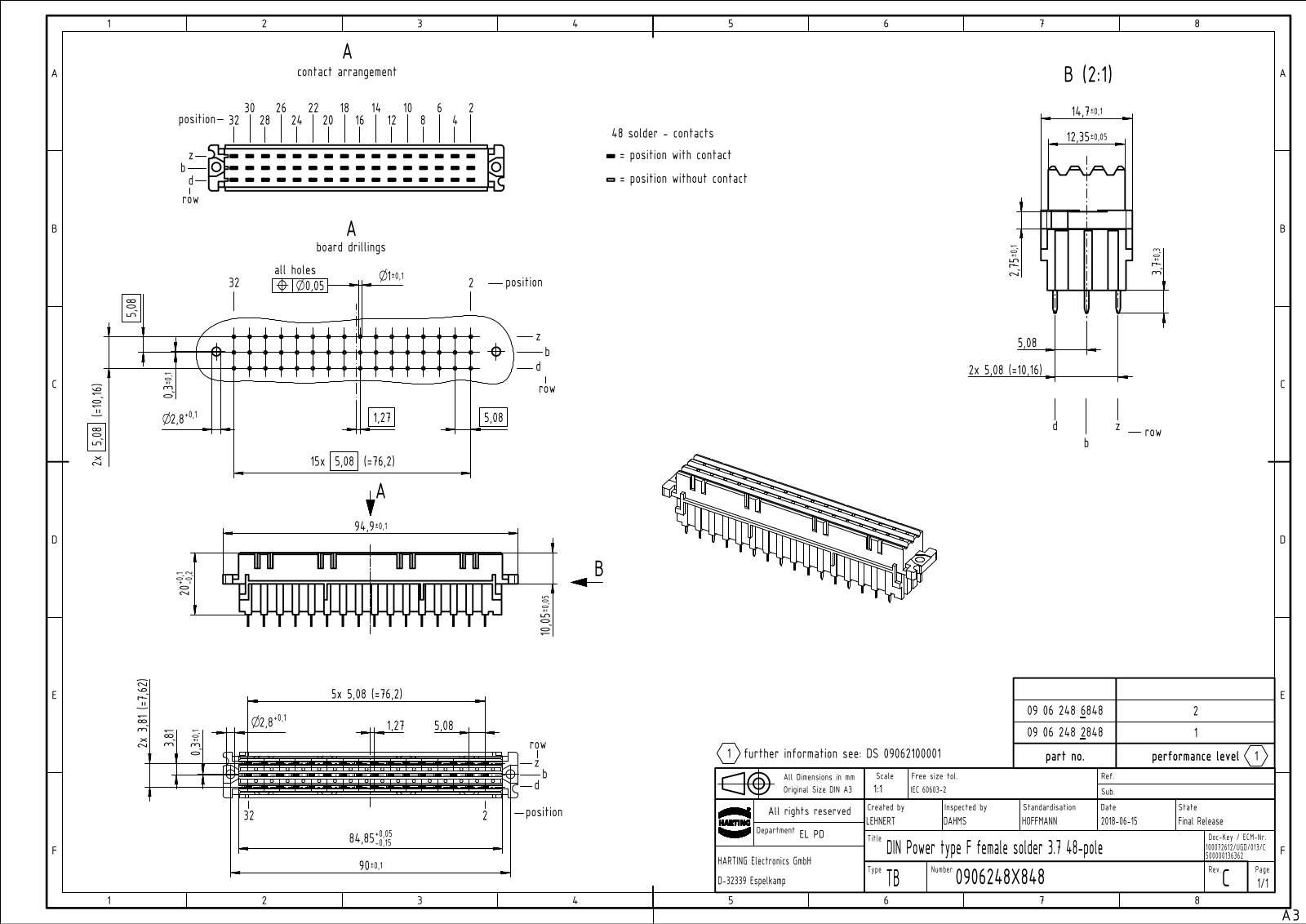 HARTING 0906 248 6848 Datasheet - ManualMachine.com
