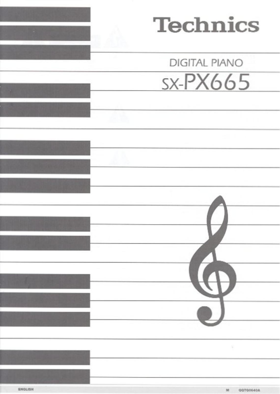 Technics SX-PX665 User Manual