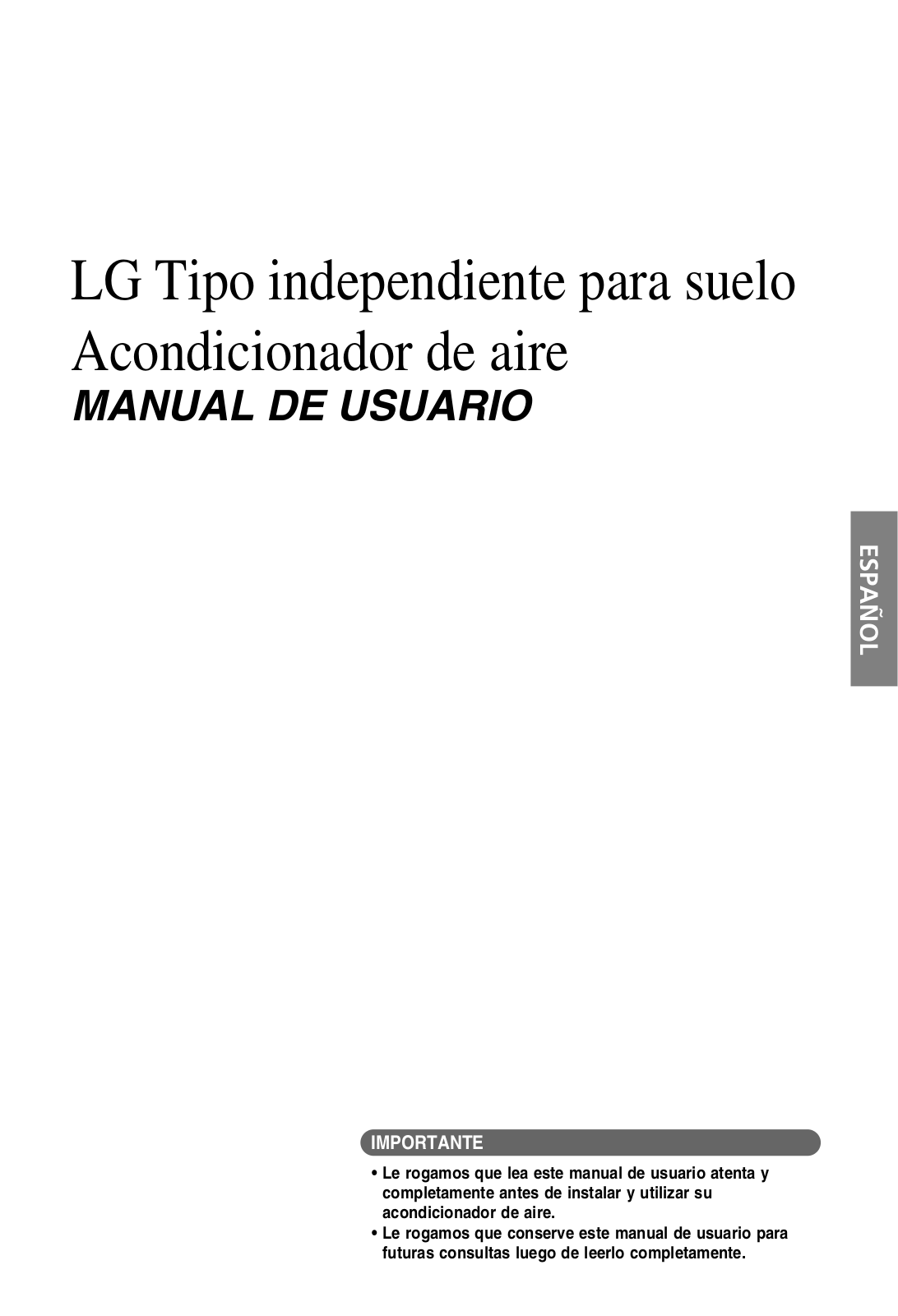 LG LFU480CE Owner Manual