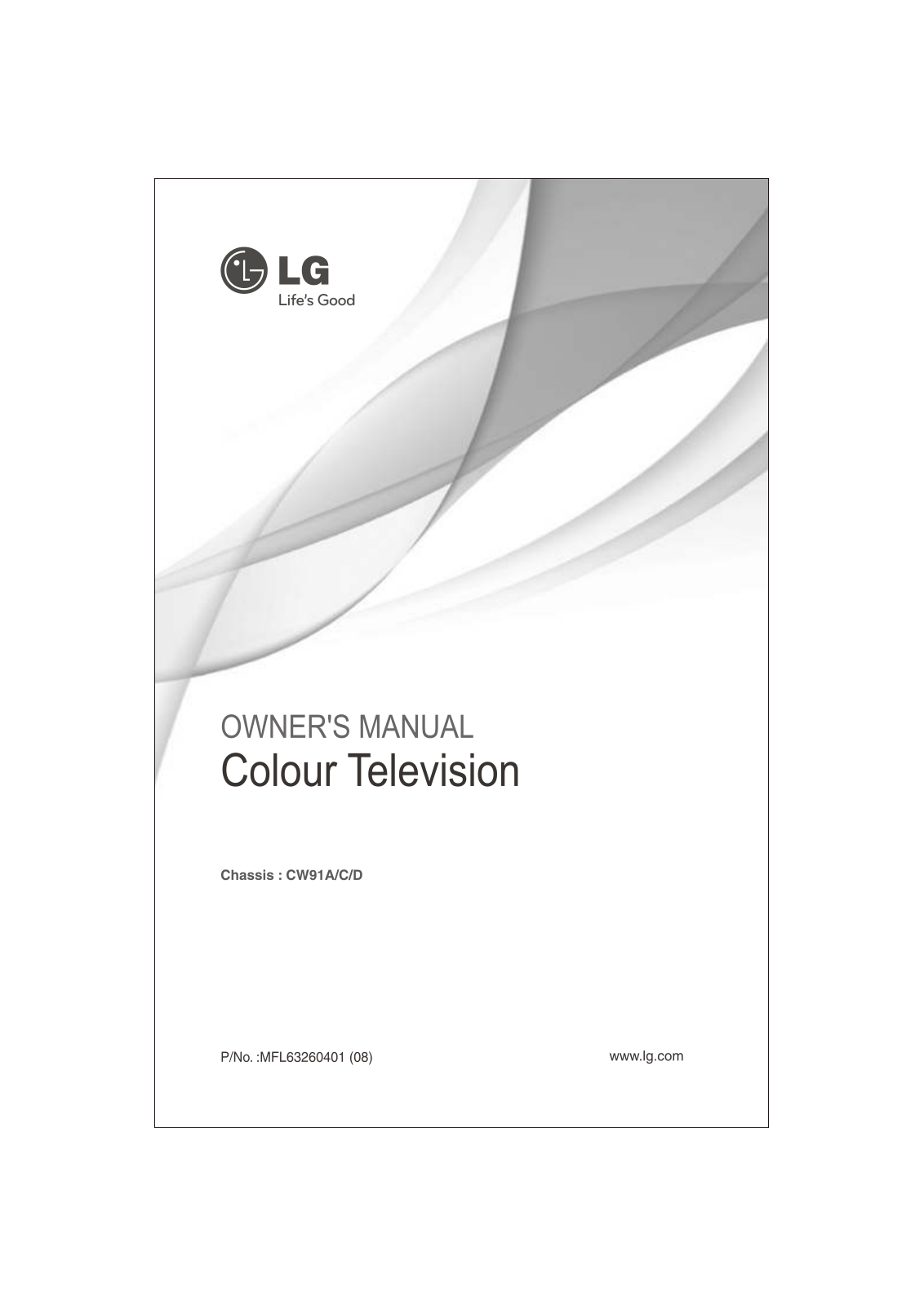 LG 21SB3RV4AP Owner’s Manual