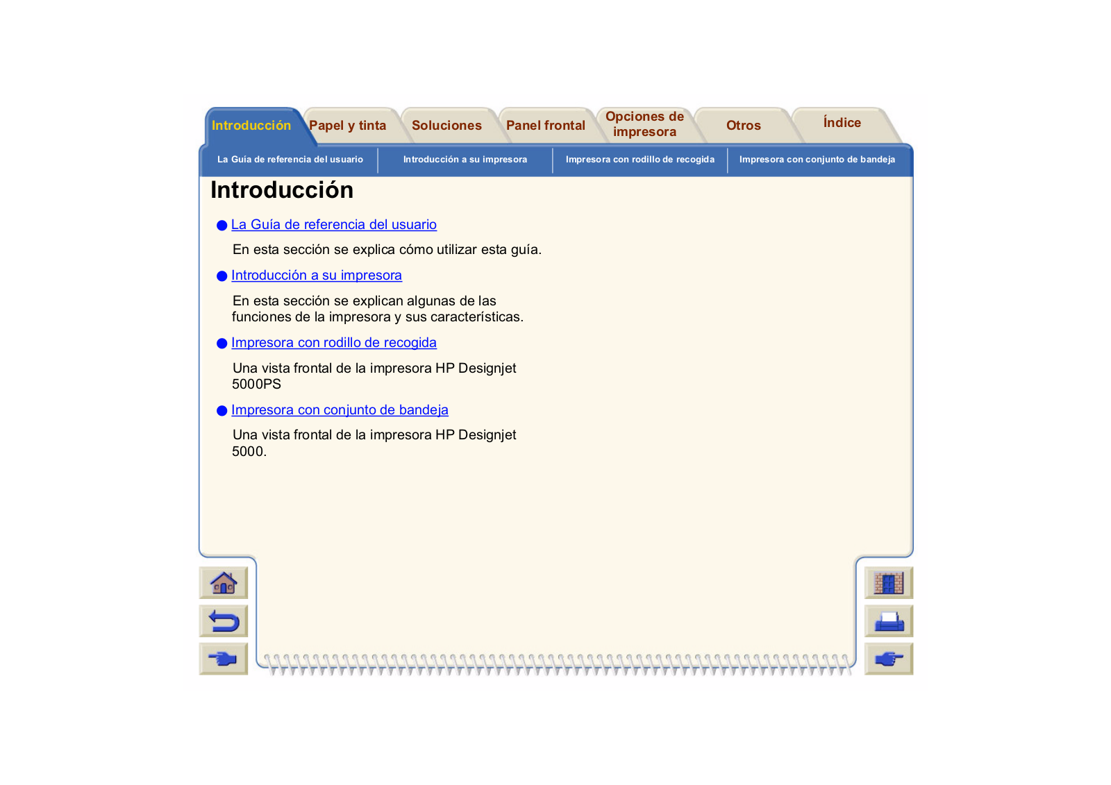 HP Designjet 5000 User's Guide