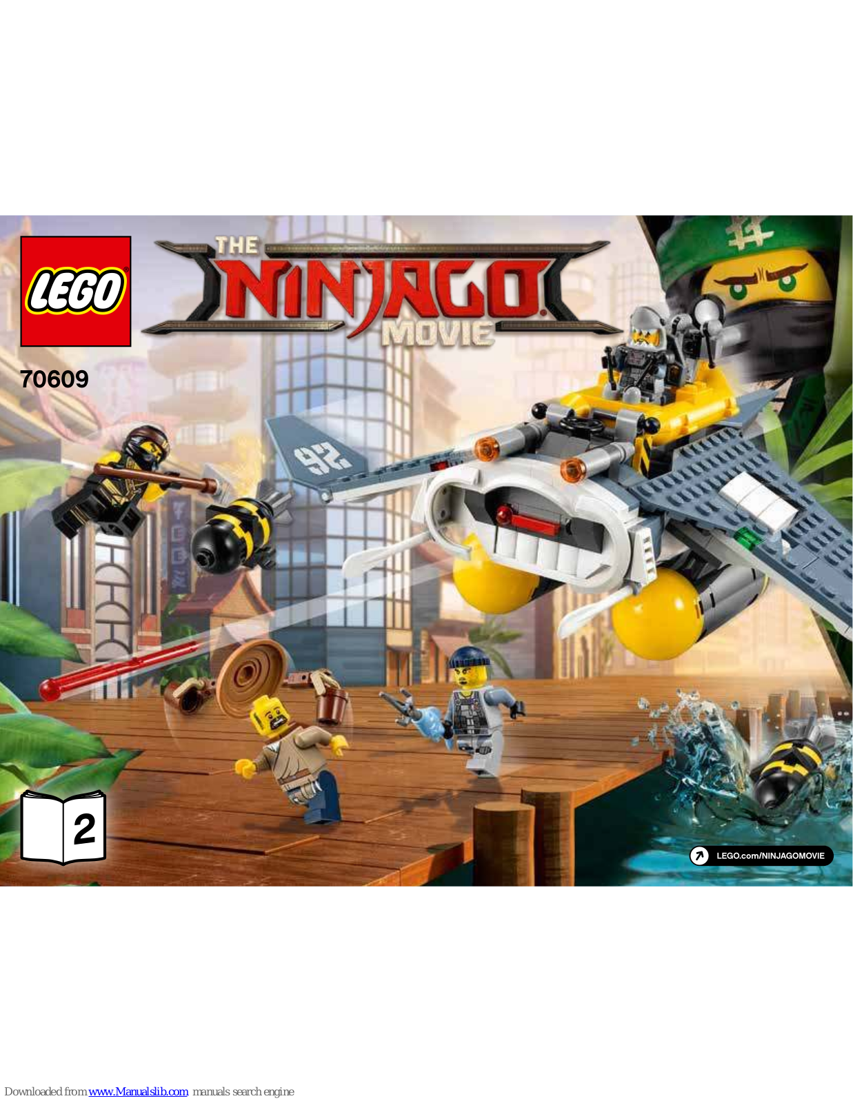 LEGO The Ninjago movie 70609, 70609 Assembly Instruction Manual