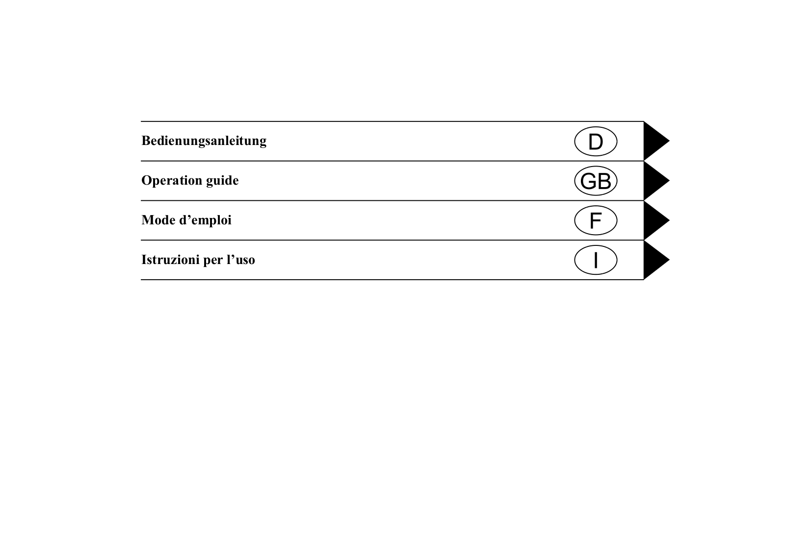 Becker 4720 User Manual