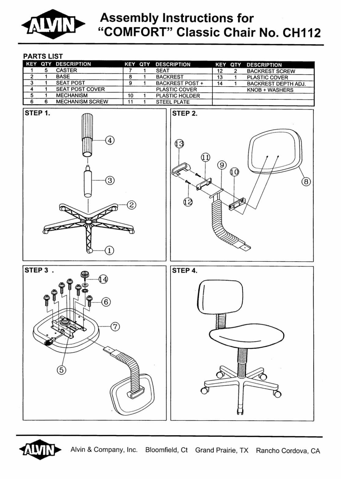 Alvin CH112 User Manual - ManualMachine.com