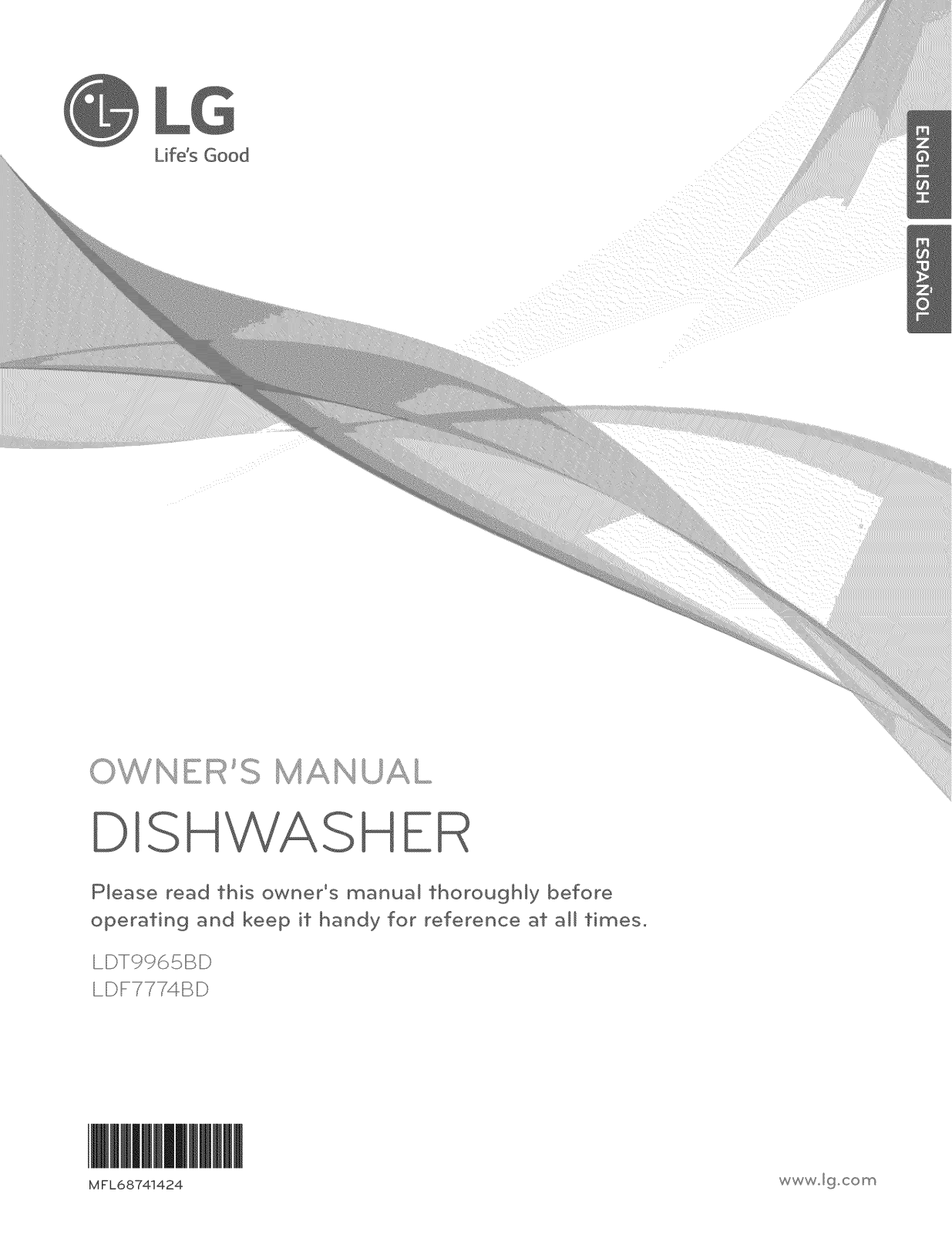 LG LDT9965BD/00, LDF7774BD Owner’s Manual