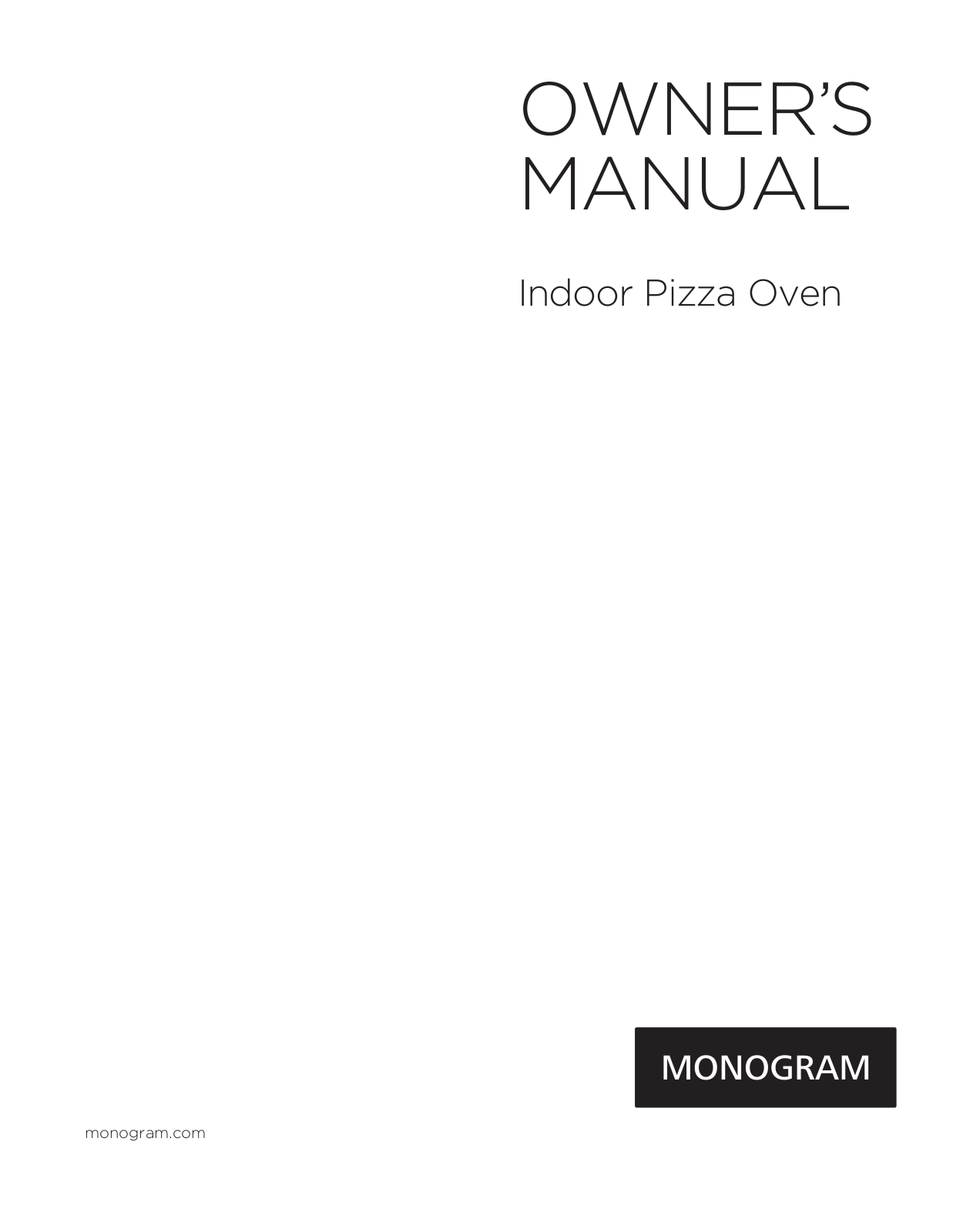 Monogram ZEP30SKSS User Manual