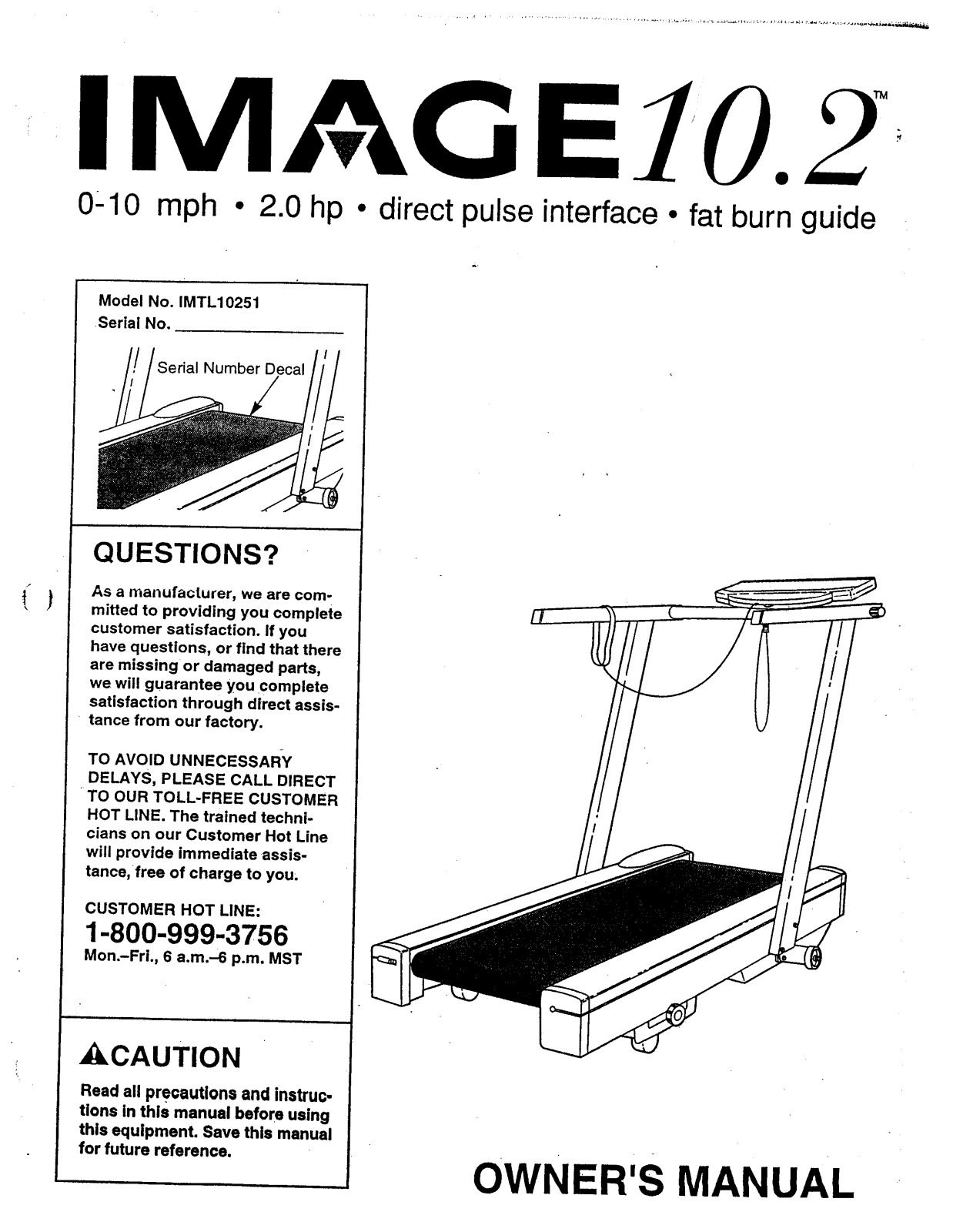 Image IMTL10251 Owner's Manual