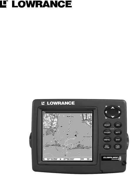 Lowrance electronic GlobalMap 3500C, 3500C User Manual