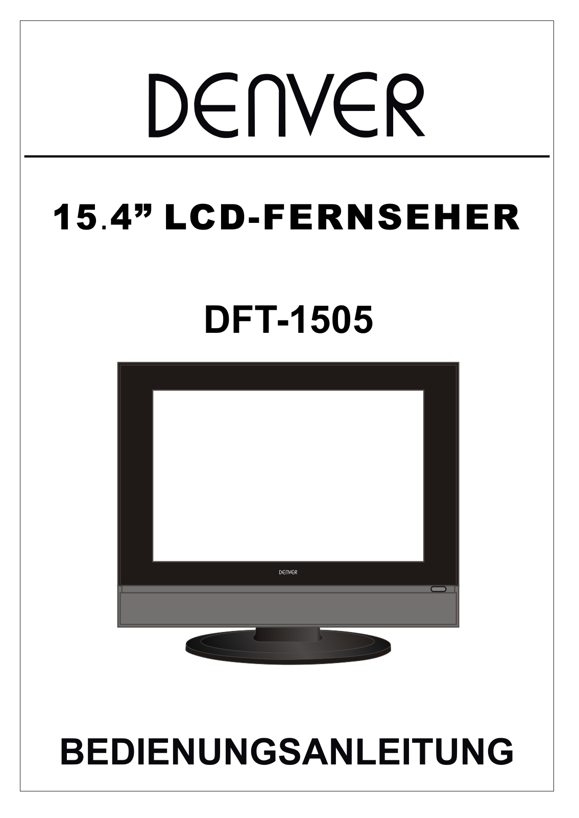 Denver DFT-1505 Instruction Manual