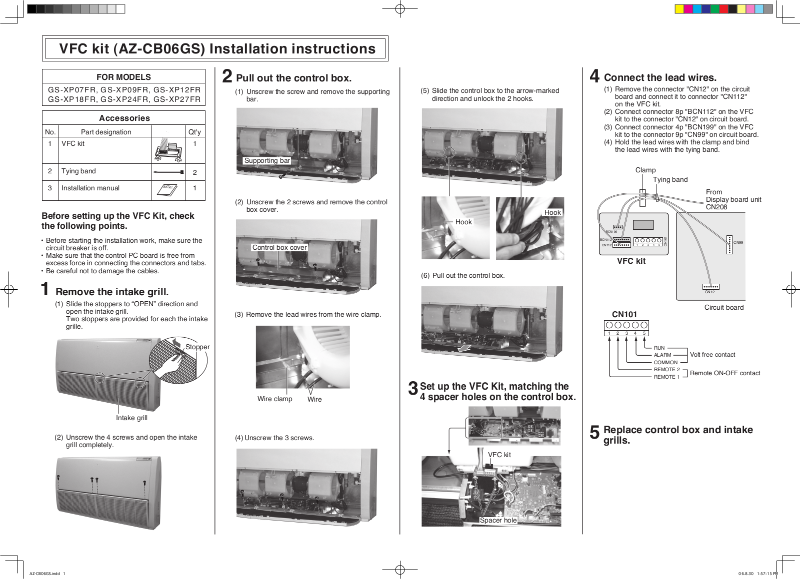 Sharp AZ-CB06GS User Manual