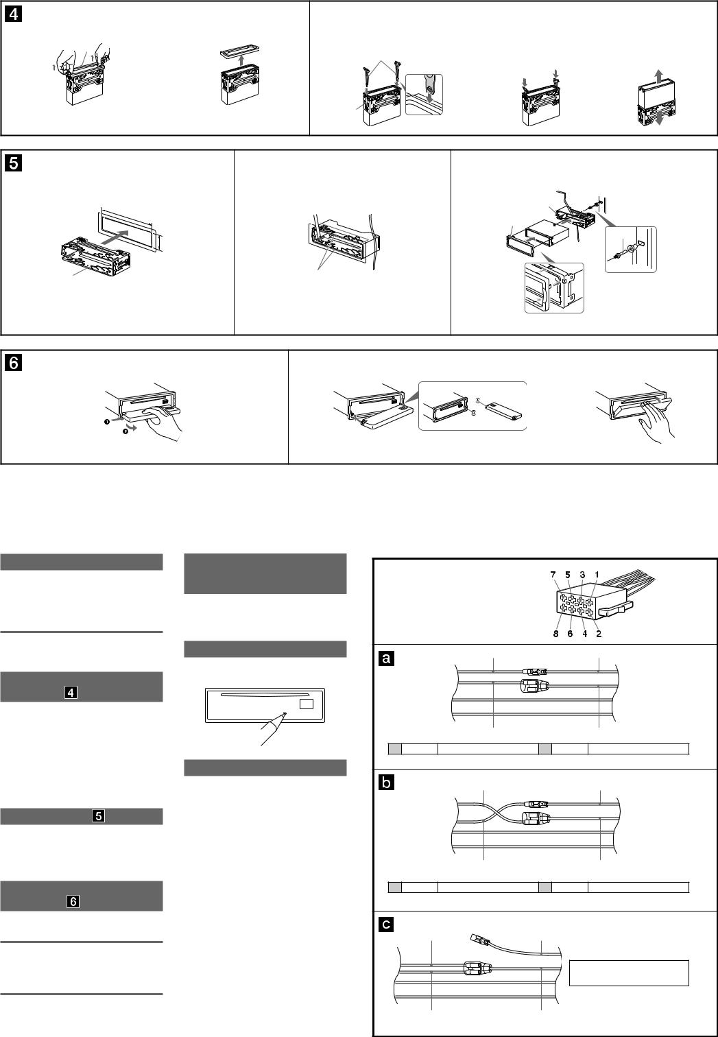 Sony MEX-BT5000 Getting Started Guide