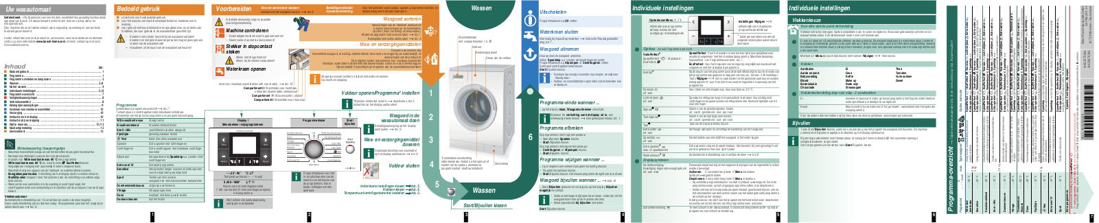 Bosch WAS32793NL User manual