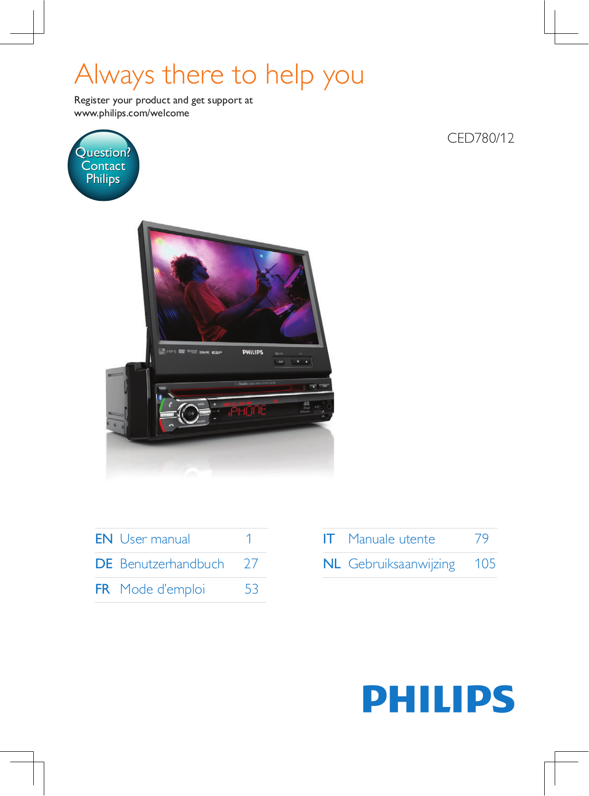 Philips CED780 User Manual