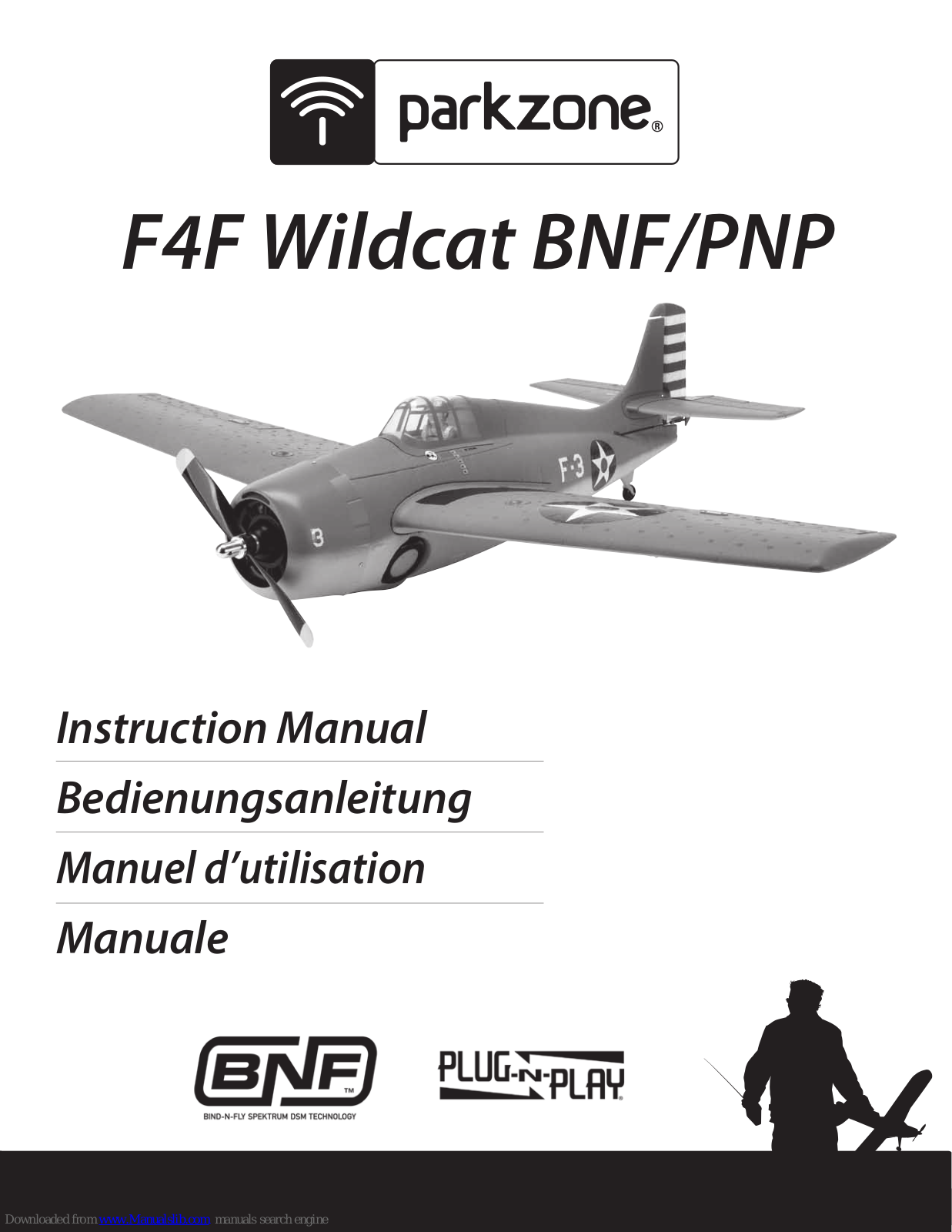 PARKZONE F4F Wildcat Instruction Manual - ManualMachine.com