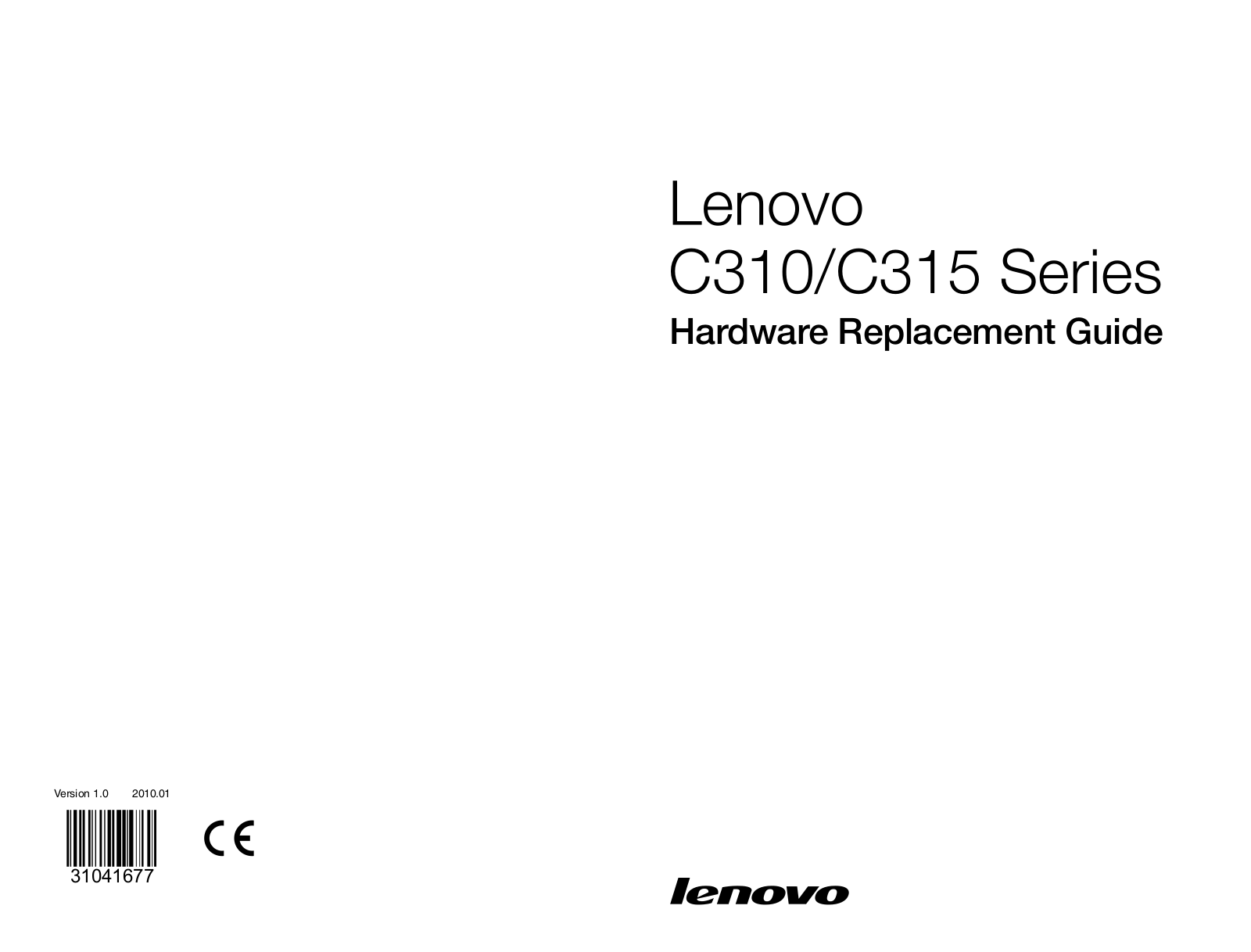 Lenovo C315 User Manual