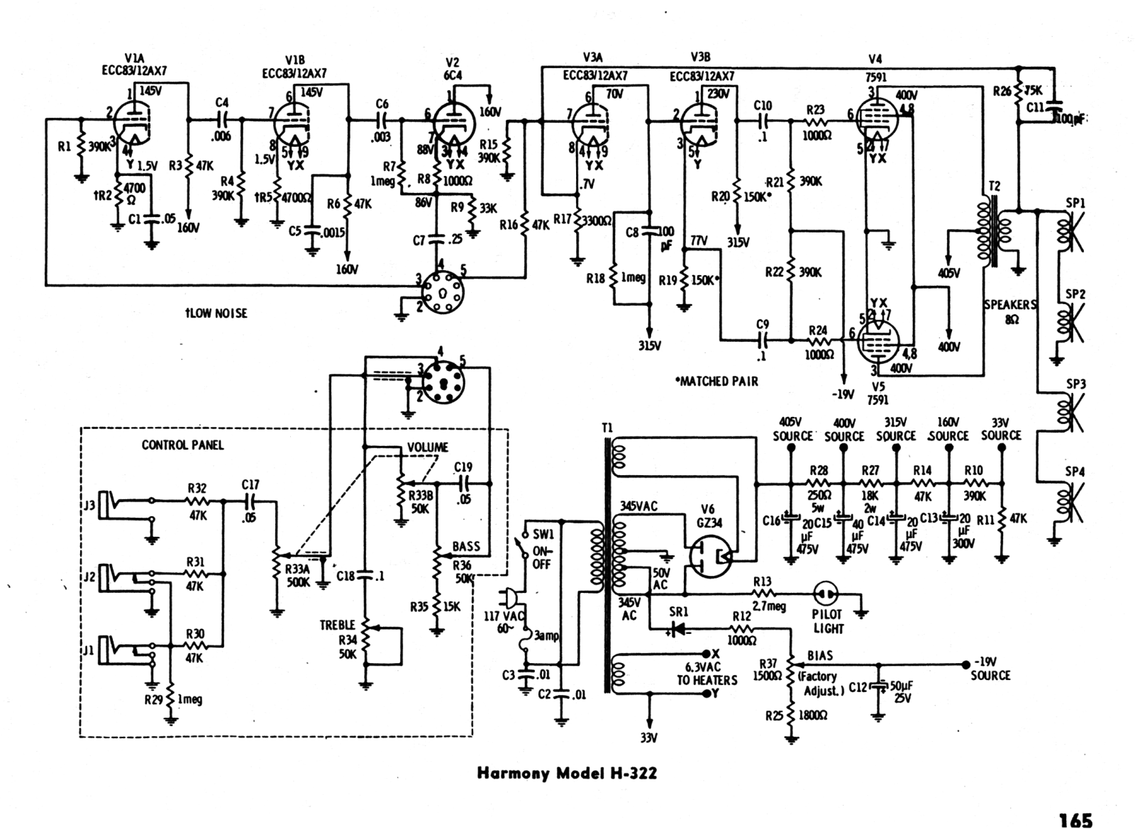 Harmony h322 schematic