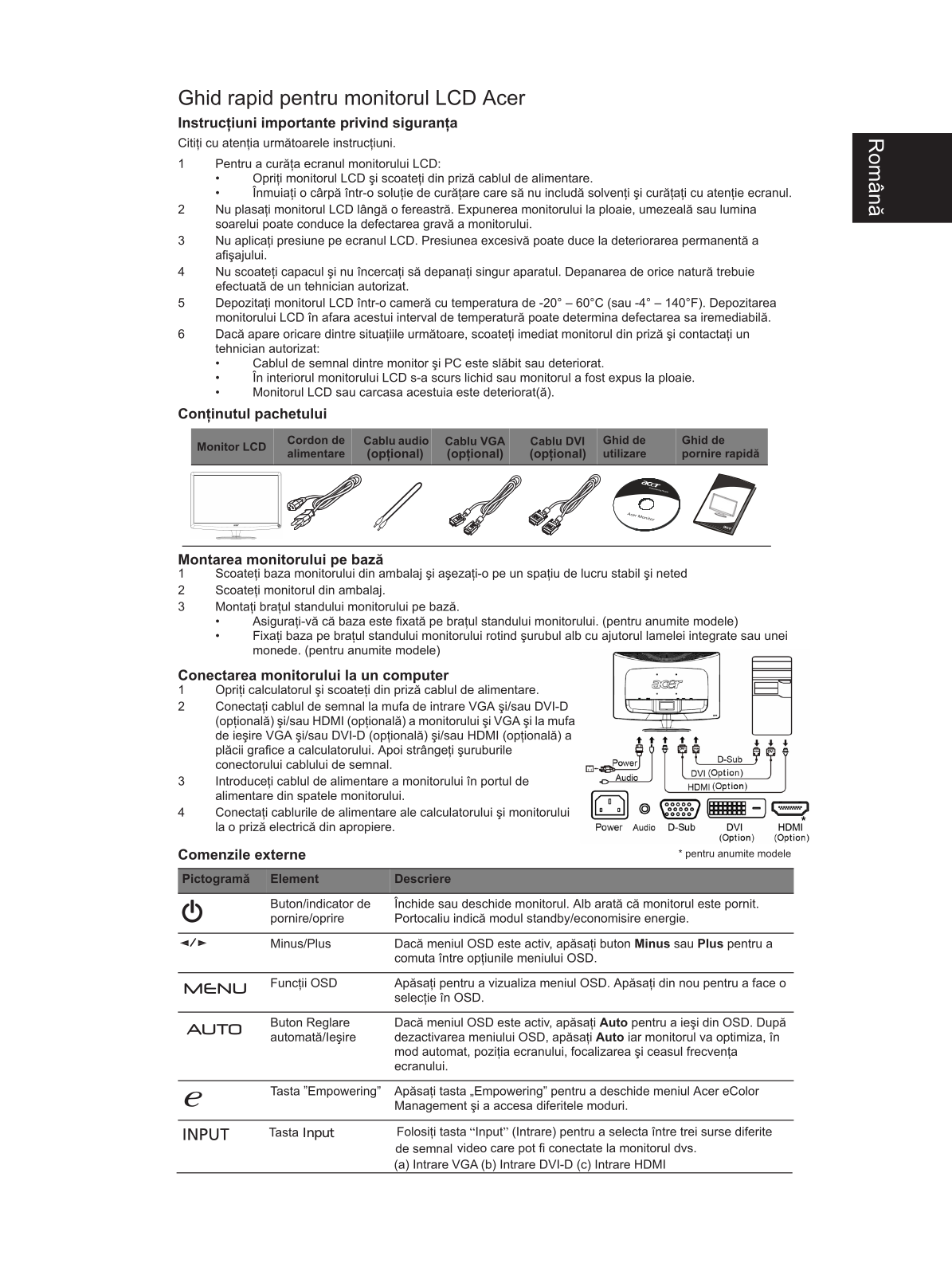 Acer H234H User Manual