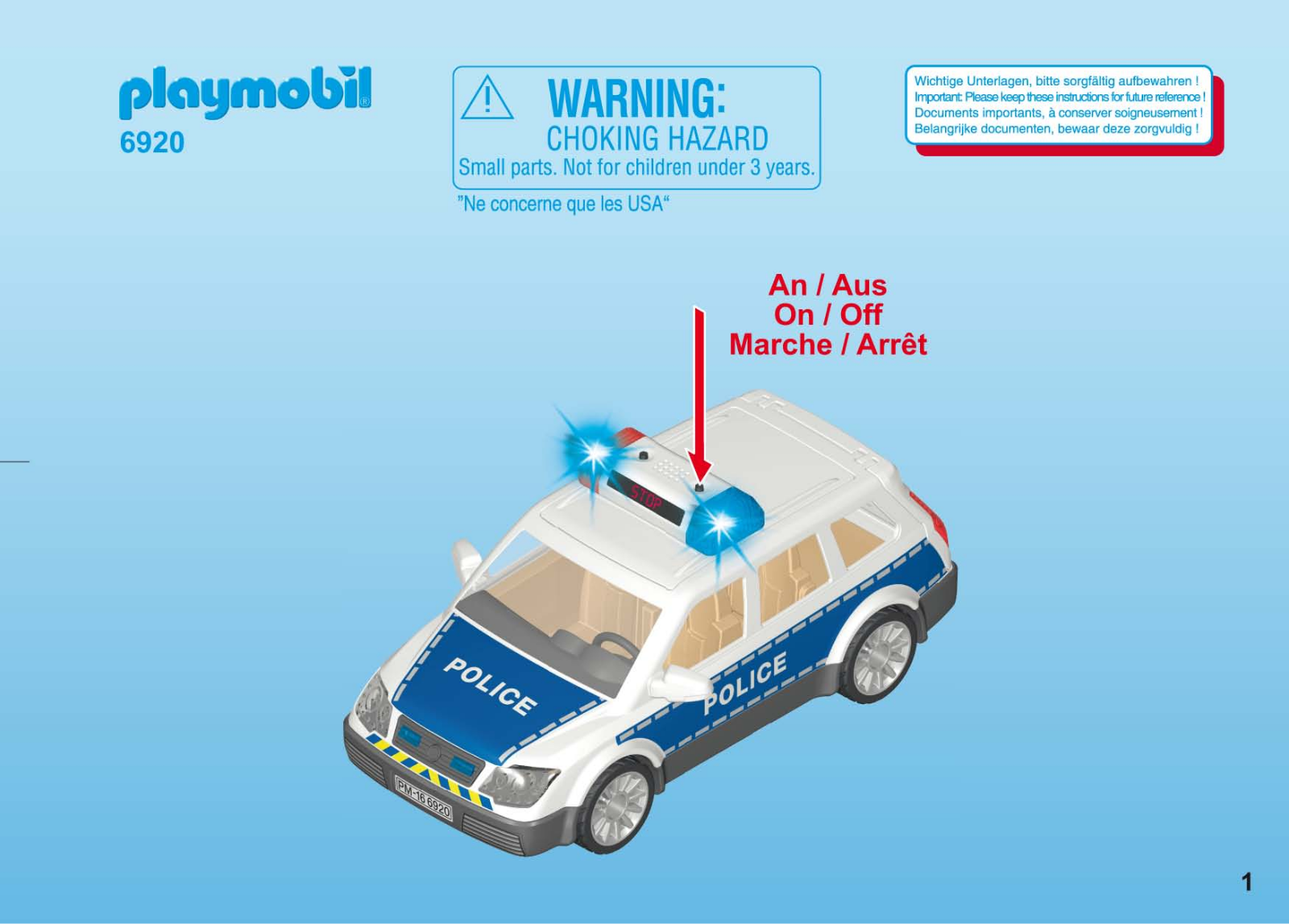 Playmobil 6920 Instructions