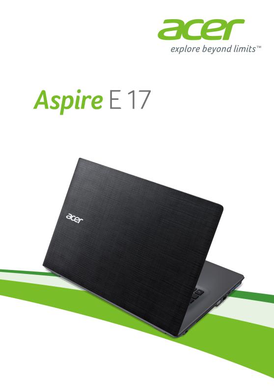 Acer E5-772-34B4 User Manual