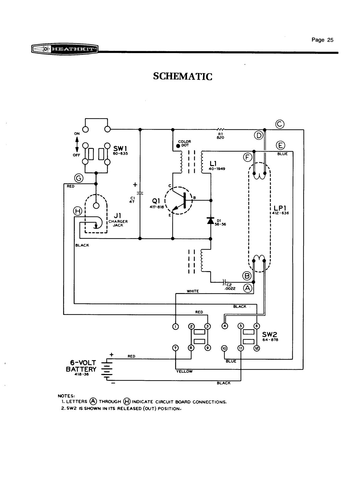 Heathkit GD-1246 Schematic