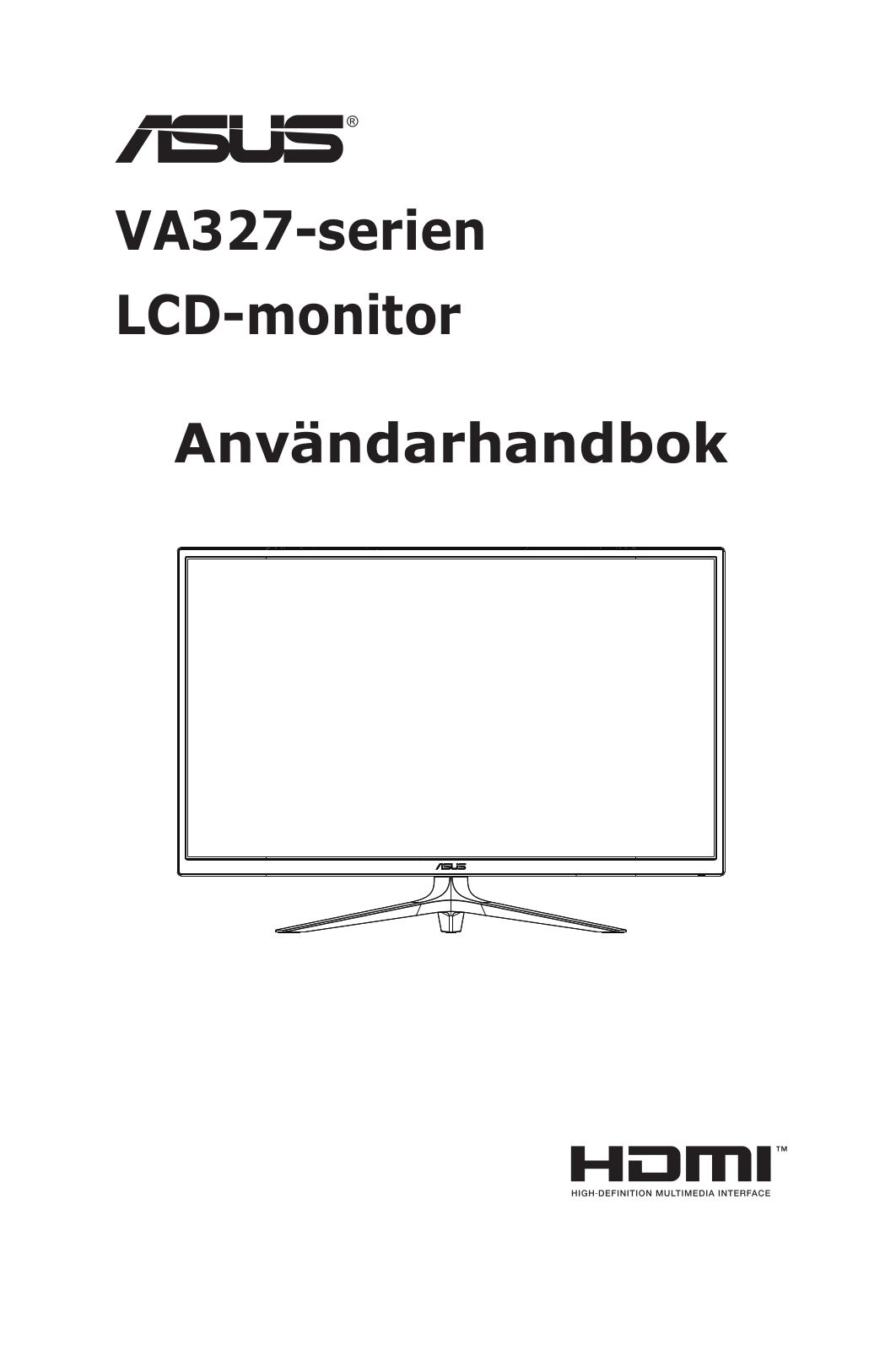 Asus VA327H, VA327N-W User’s Manual