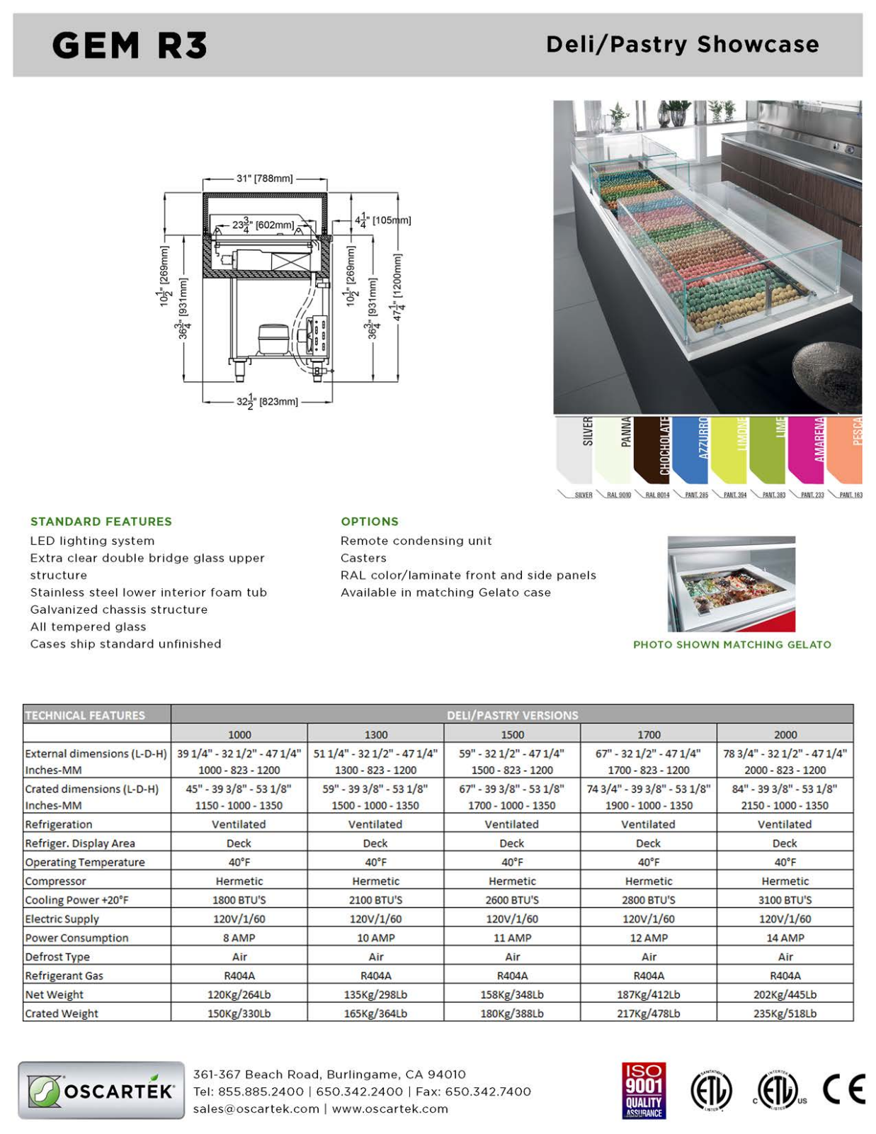 Oscartek GEM R3 DP1000 User Manual