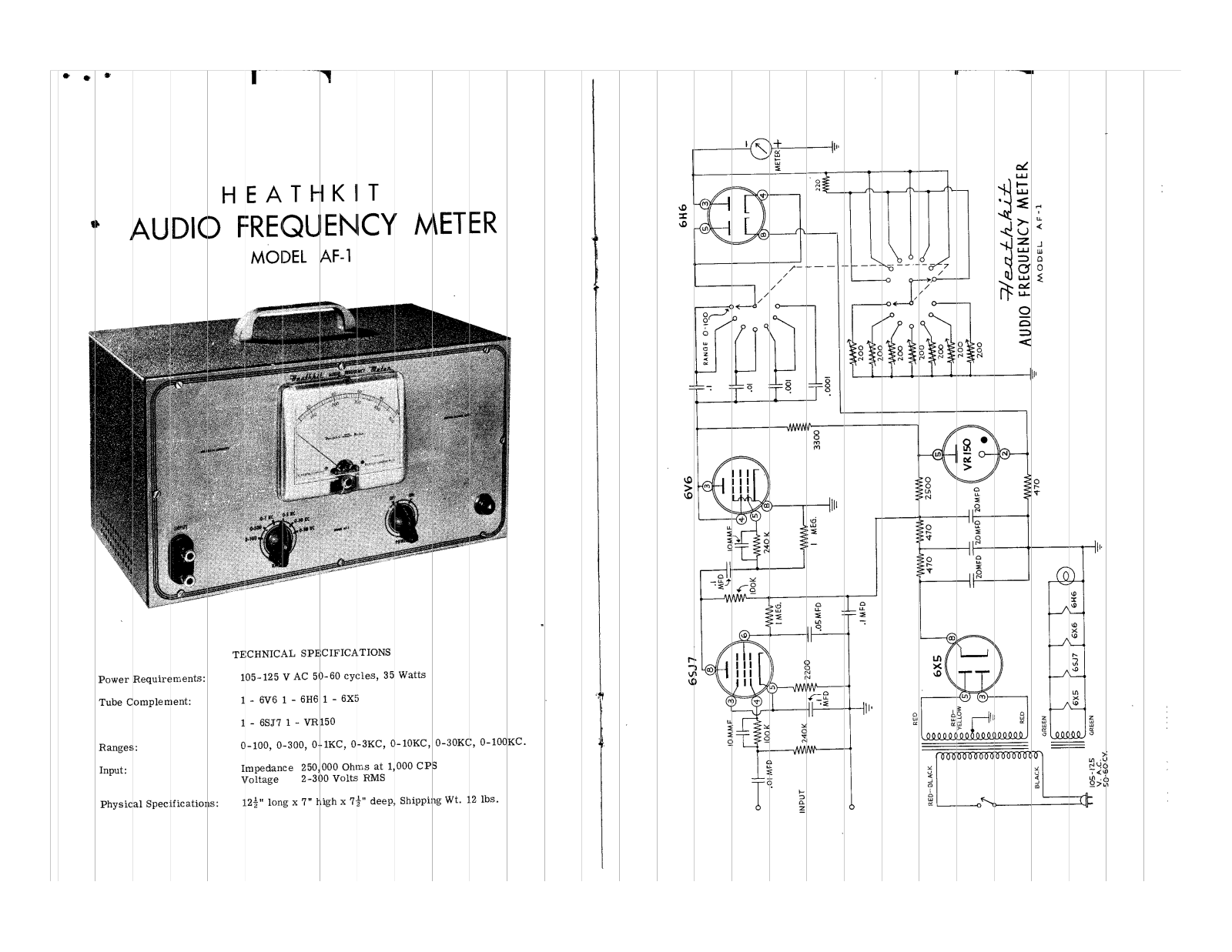 HEATHKIT AF-1 User Manual