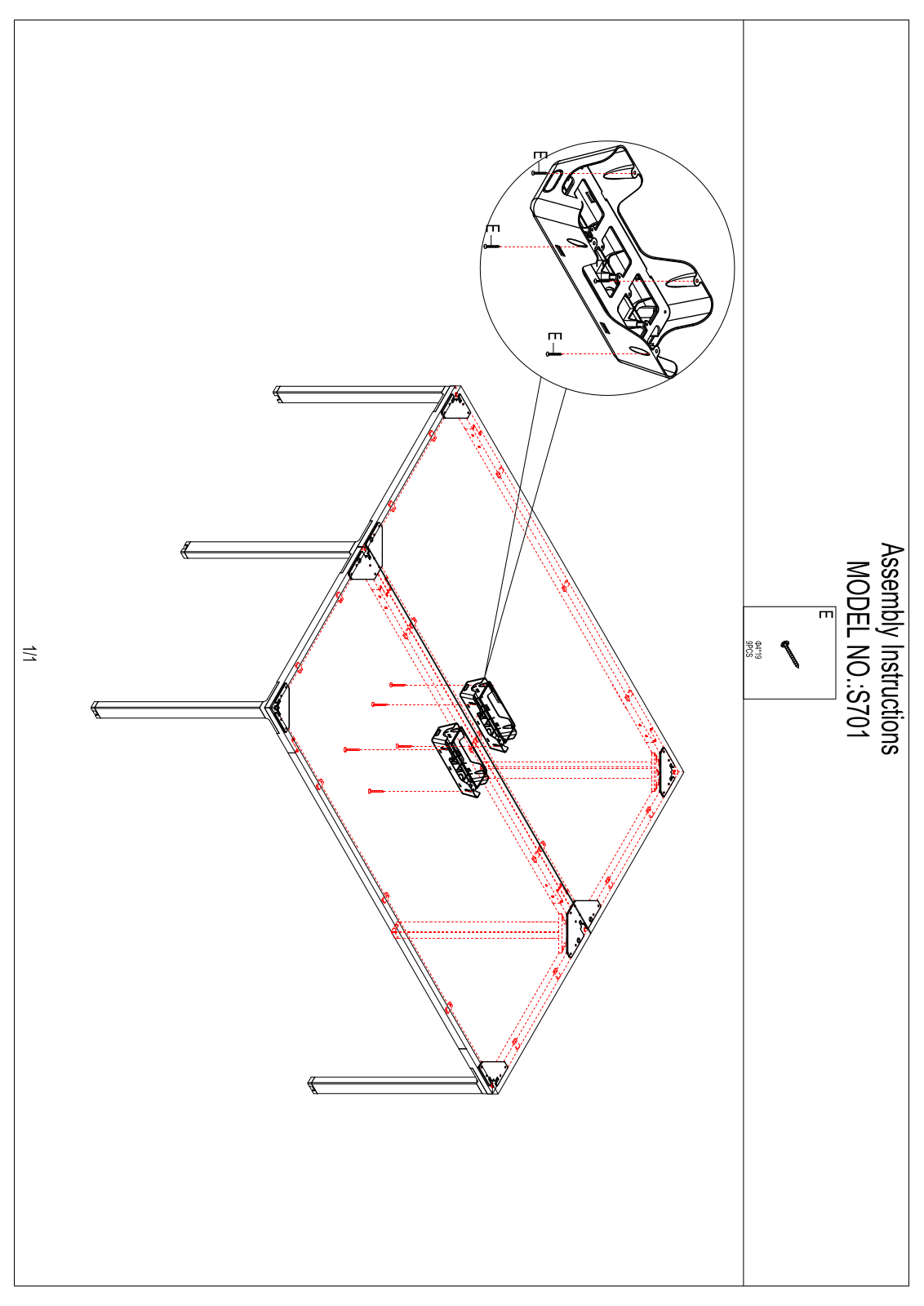 Boss S701 Assembly Guide