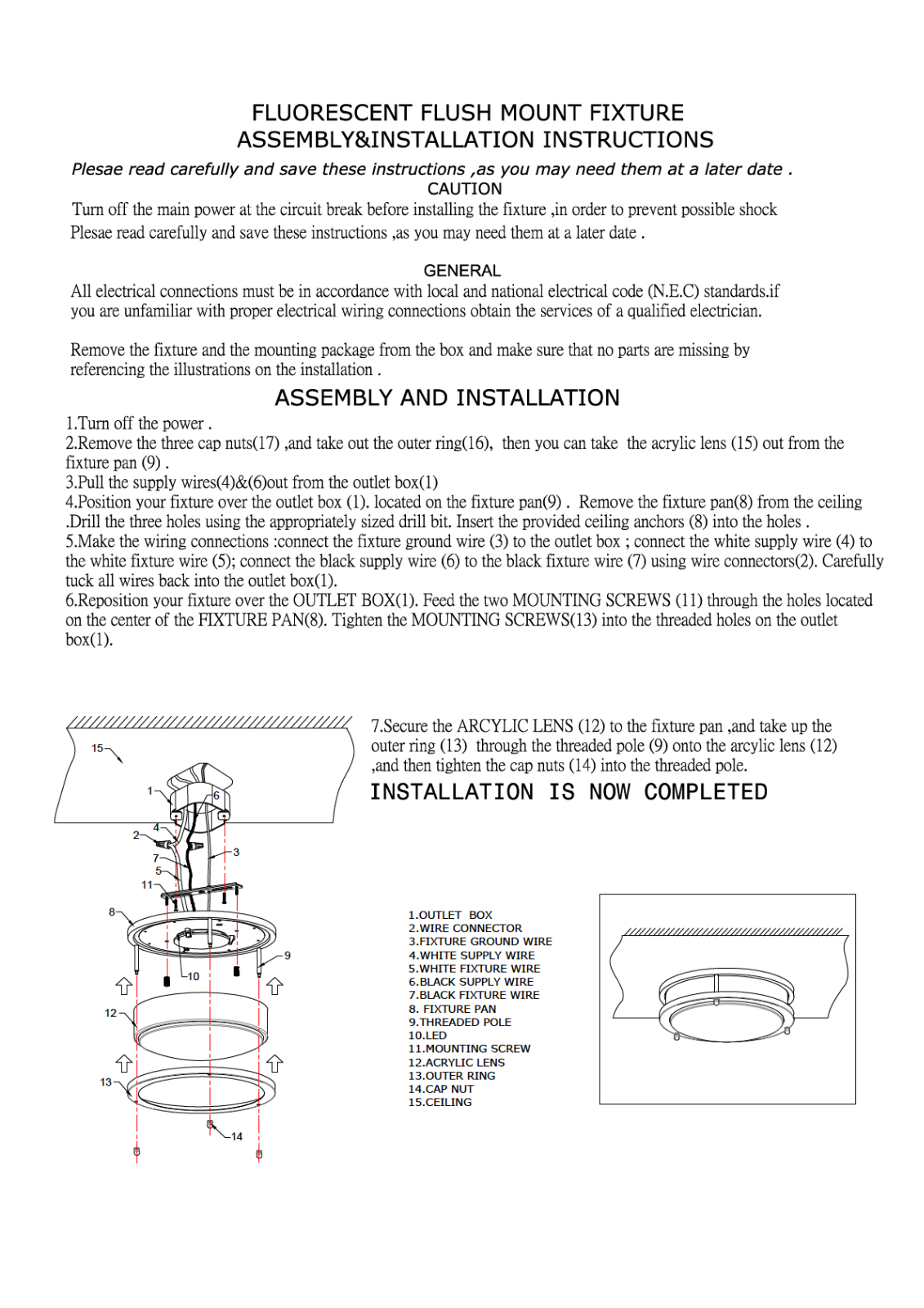 Wade Logan LRUN3811 Installation & Assembly - ManualMachine.com
