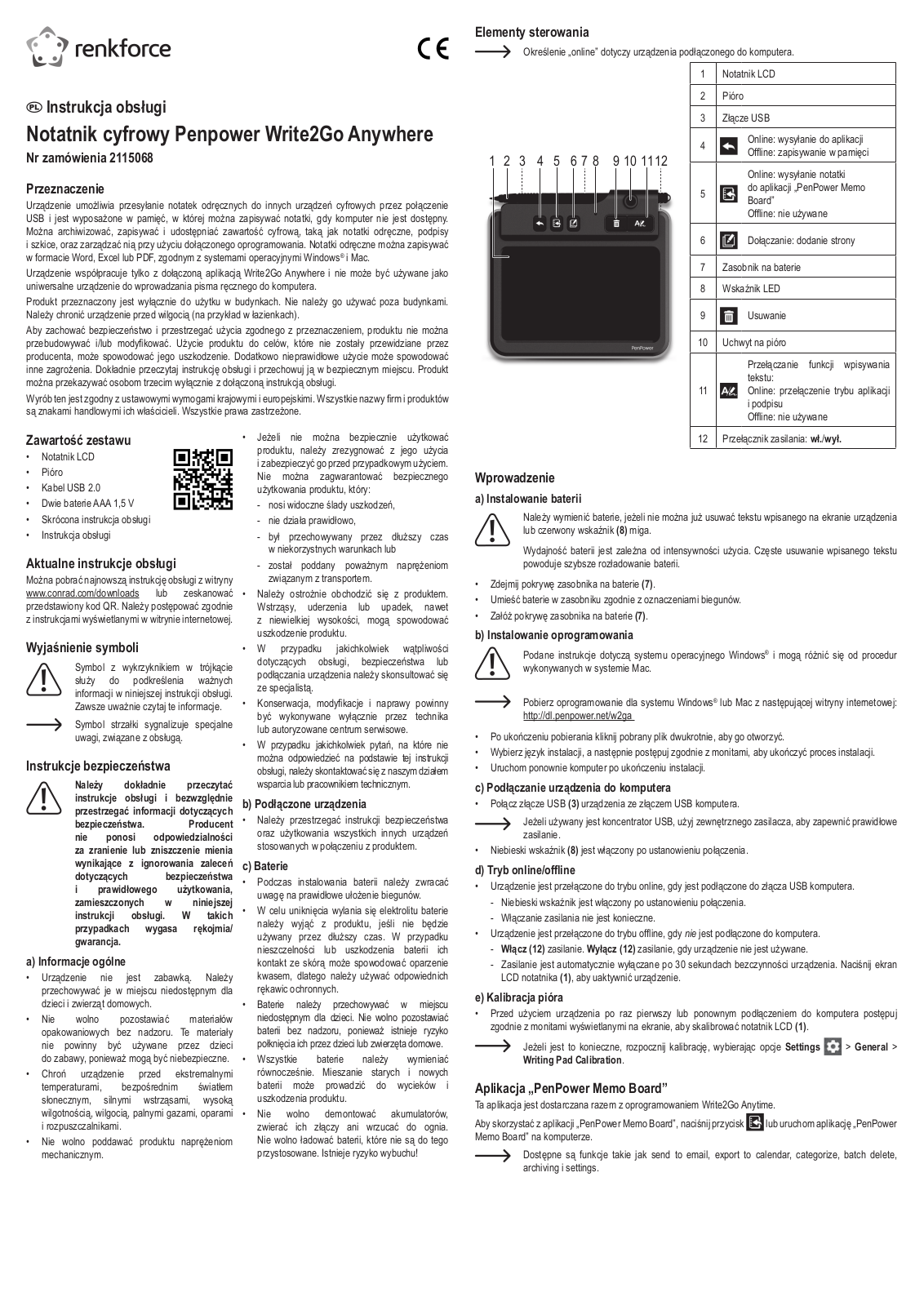 PenPower Write2Go Anywhere User guide