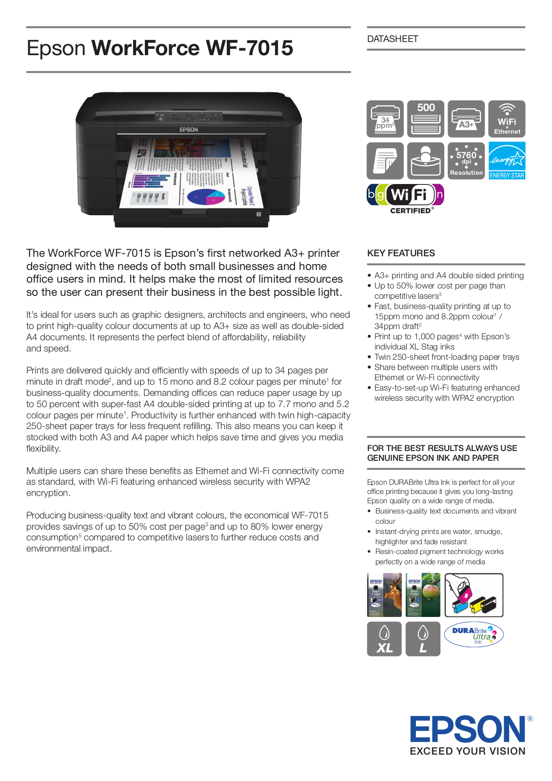 EPSON WF-7015 User Manual